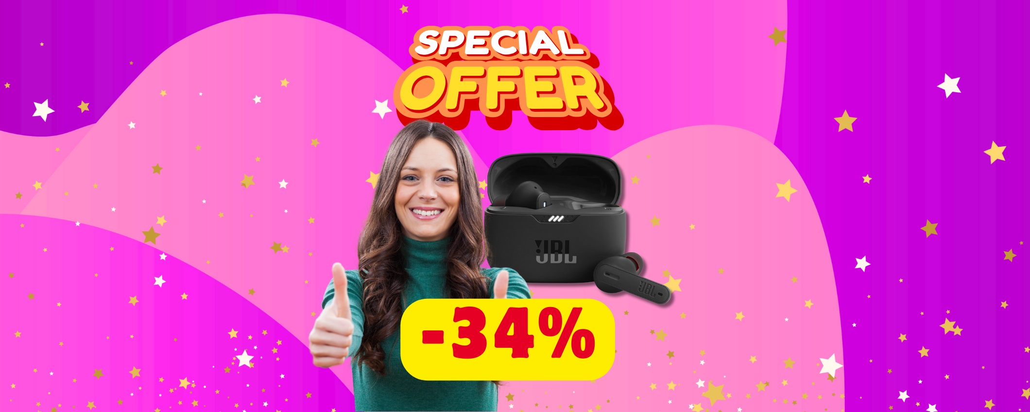Auricolari wireless JBL TUNE 230NC in sconto di 34% su Amazon! Auricolari wireless JBL TUNE 230NC in sconto di 34% su Amazon!