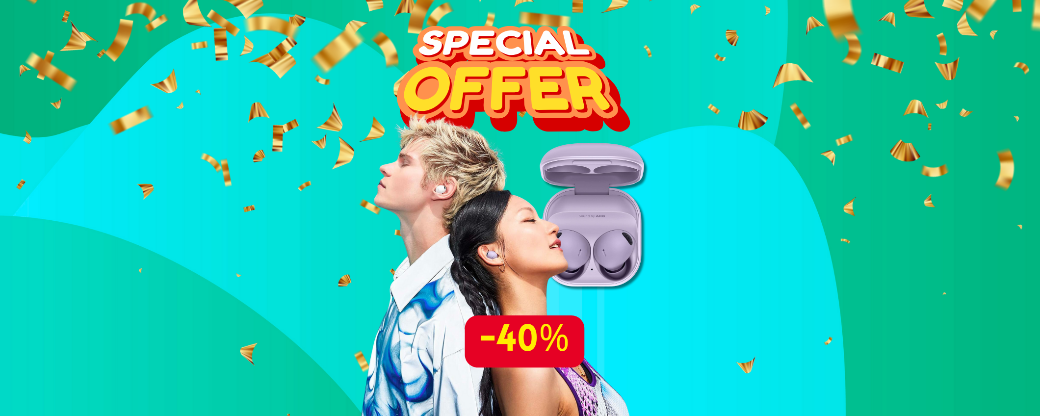 Samsung Galaxy Buds2 Pro in sconto del 40%: prezzo FOLLE Samsung Galaxy Buds2 Pro in sconto del 40%: prezzo FOLLE
