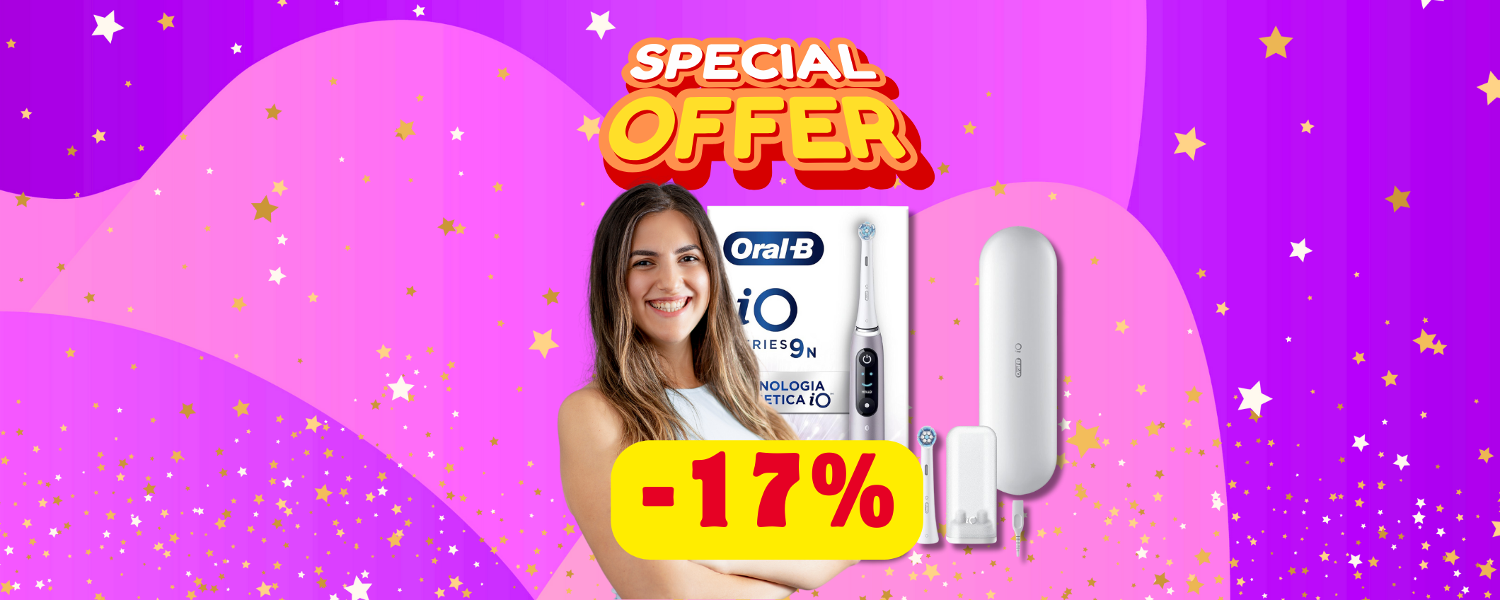 Top di gamma Oral-B iO 9N: sconto del 17% su Amazon!