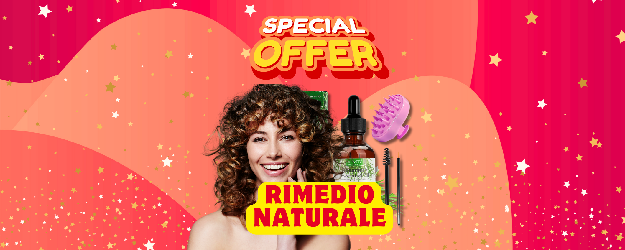 Capelli perfetti con rimedio NATURALE: olio di rosmarino a prezzo SHOCK