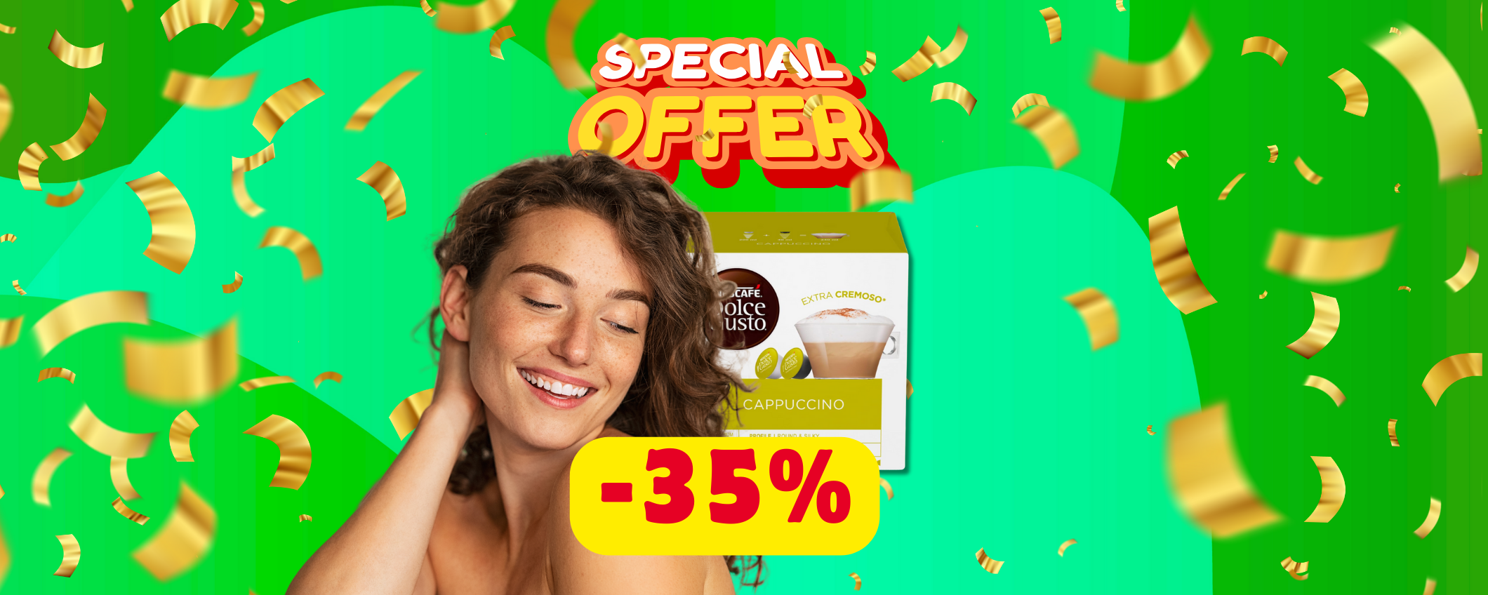 6 confezioni di Nescafè cappuccino in sconto del 35%