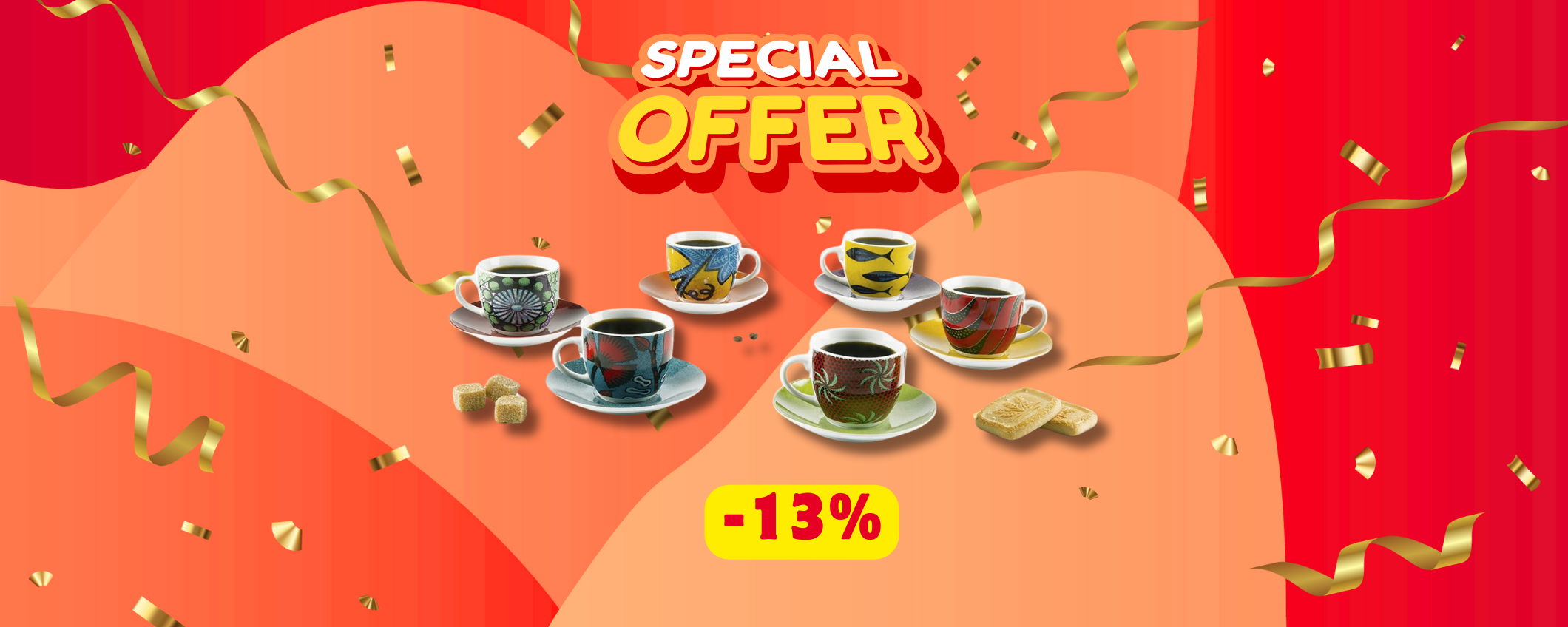 Regalo perfetto per la festa della mamma: set di 6 tazzine Excelsea (-13%) Regalo perfetto per la festa della mamma: set di 6 tazzine Excelsea (-13%)