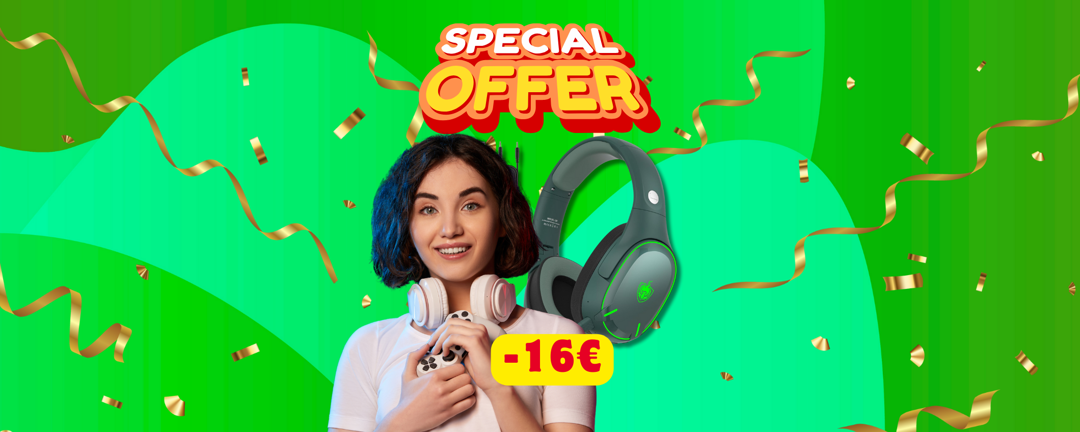 Cuffie gaming PHOINIKAS in sconto di ben 16€: prezzo SHOCK Cuffie gaming PHOINIKAS in sconto di ben 16€: prezzo SHOCK