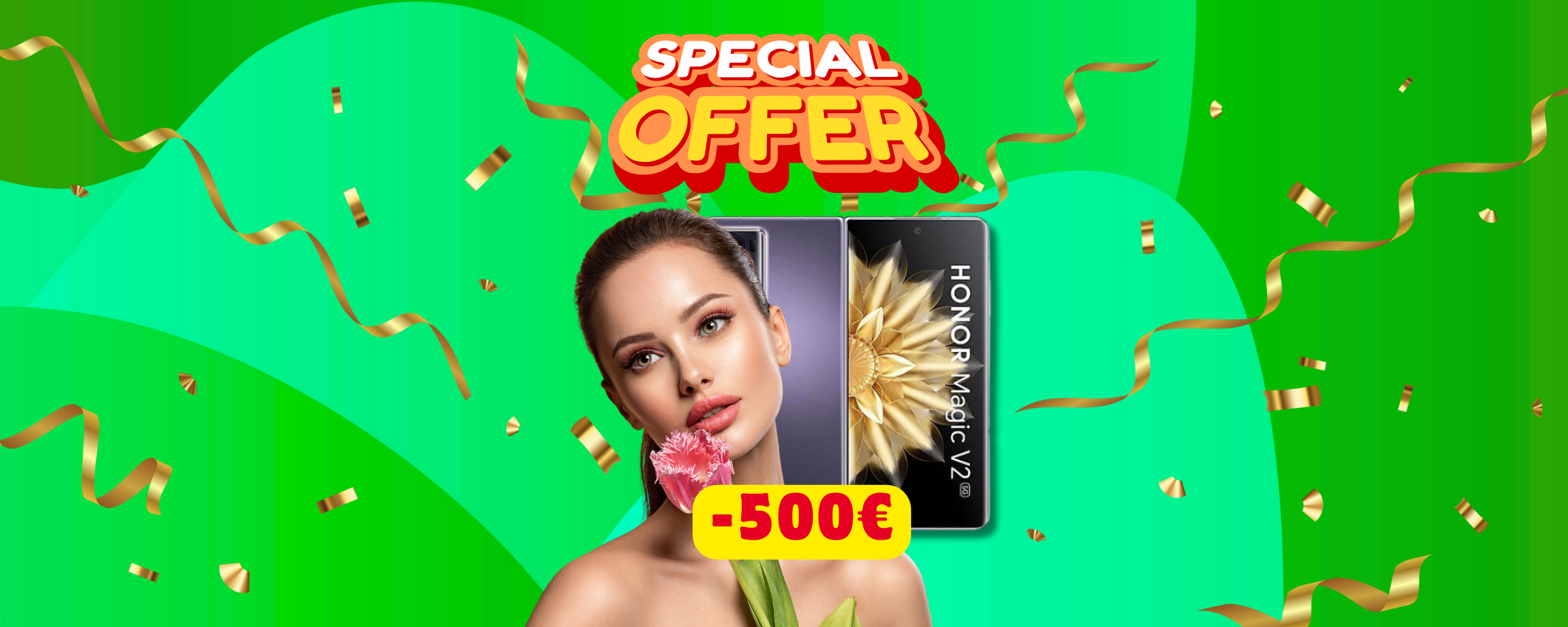 Fantastico smartphone Honor Magic V2 (-500€) Fantastico smartphone Honor Magic V2 (-500€)