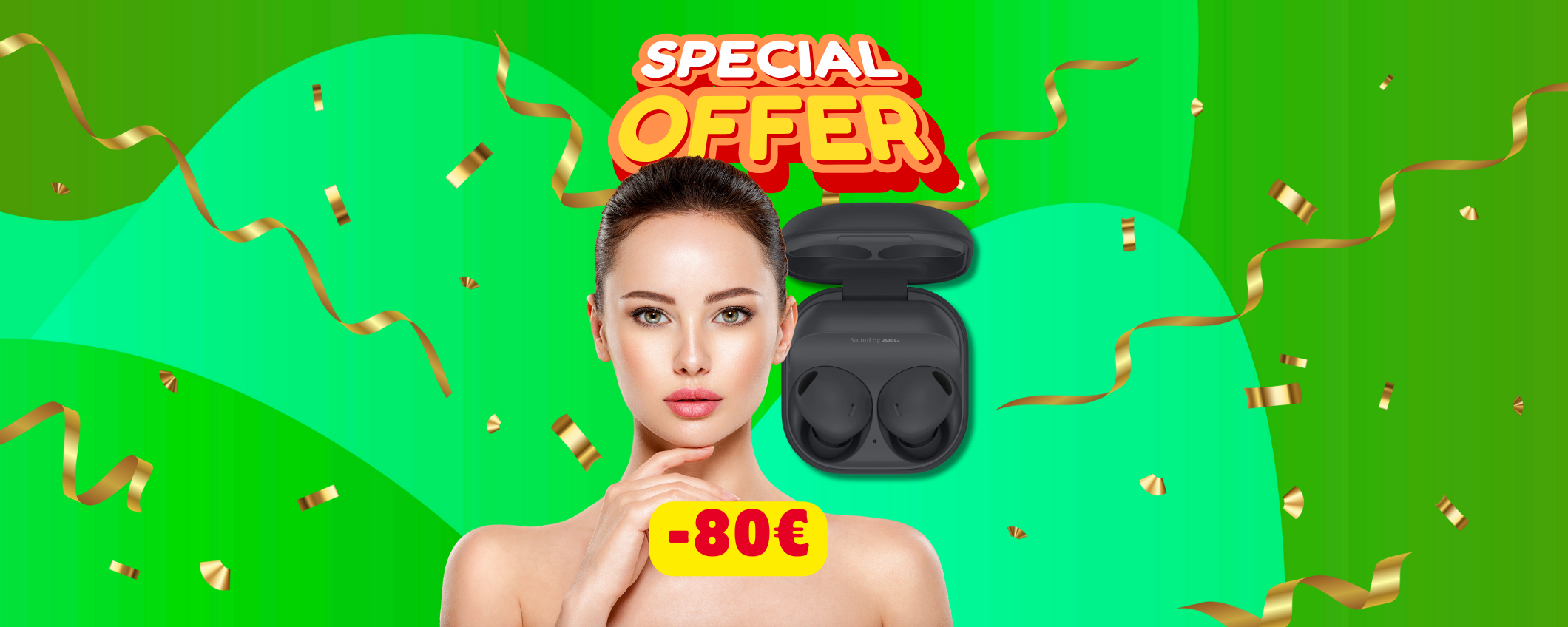 Auricolari TOP a prezzo SHOCK: Galaxy Buds2 Pro in sconto di 80€