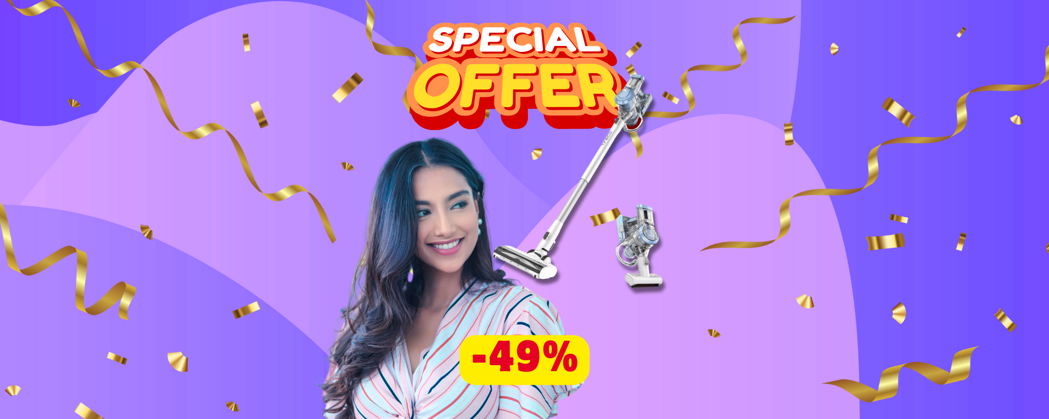 Casa PERFETTA con l'aspirapolvere Tineco A11 in sconto del 49% Casa PERFETTA con l'aspirapolvere Tineco A11 in sconto del 49%