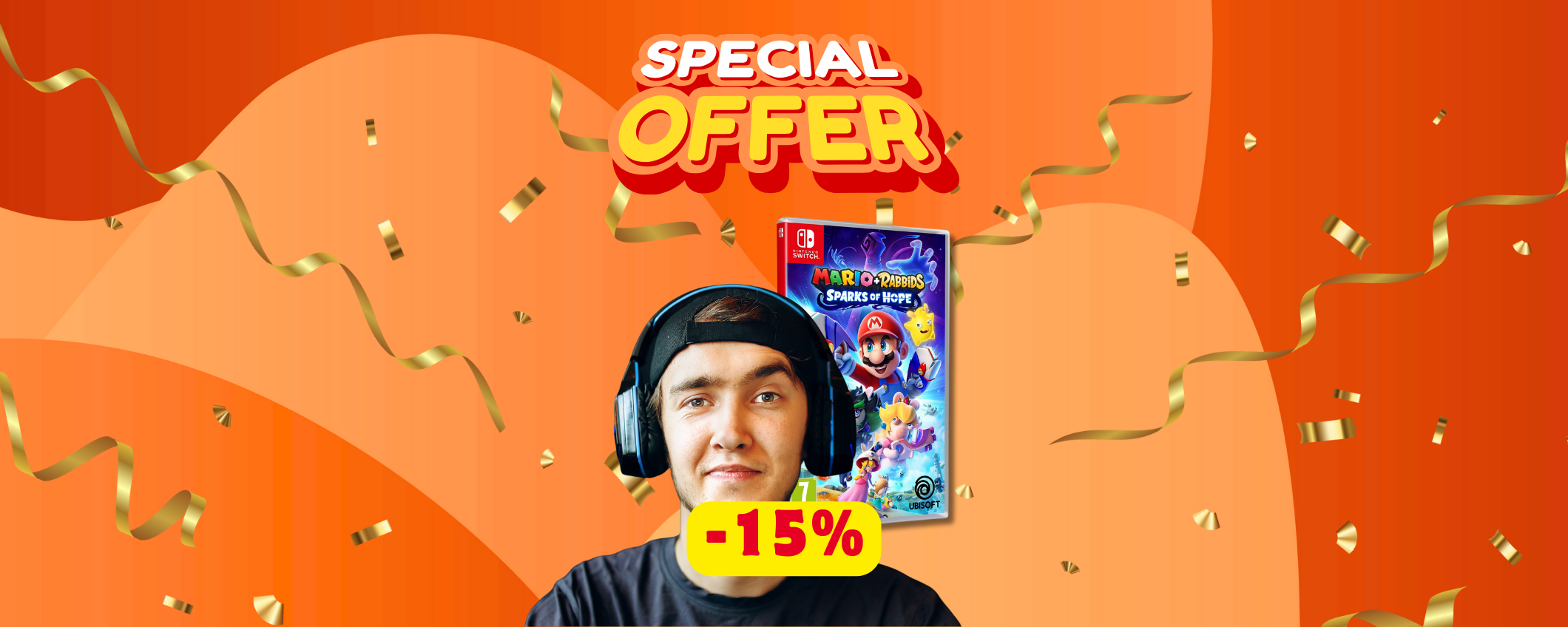 -12% su Mario + Rabbids Sparks of Hope: prezzo TOP -12% su Mario + Rabbids Sparks of Hope: prezzo TOP