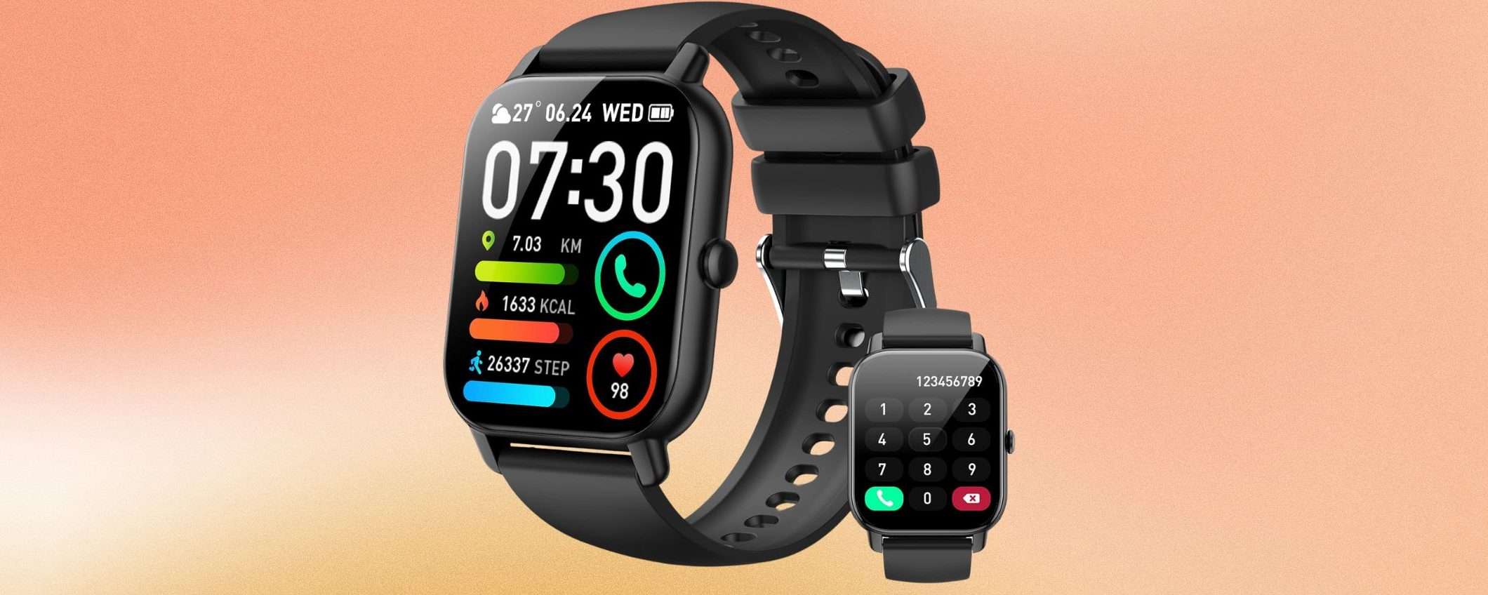 Amazon SVENDE questo smartwatch a soli 28,49€ con un DOPPIO SCONTO