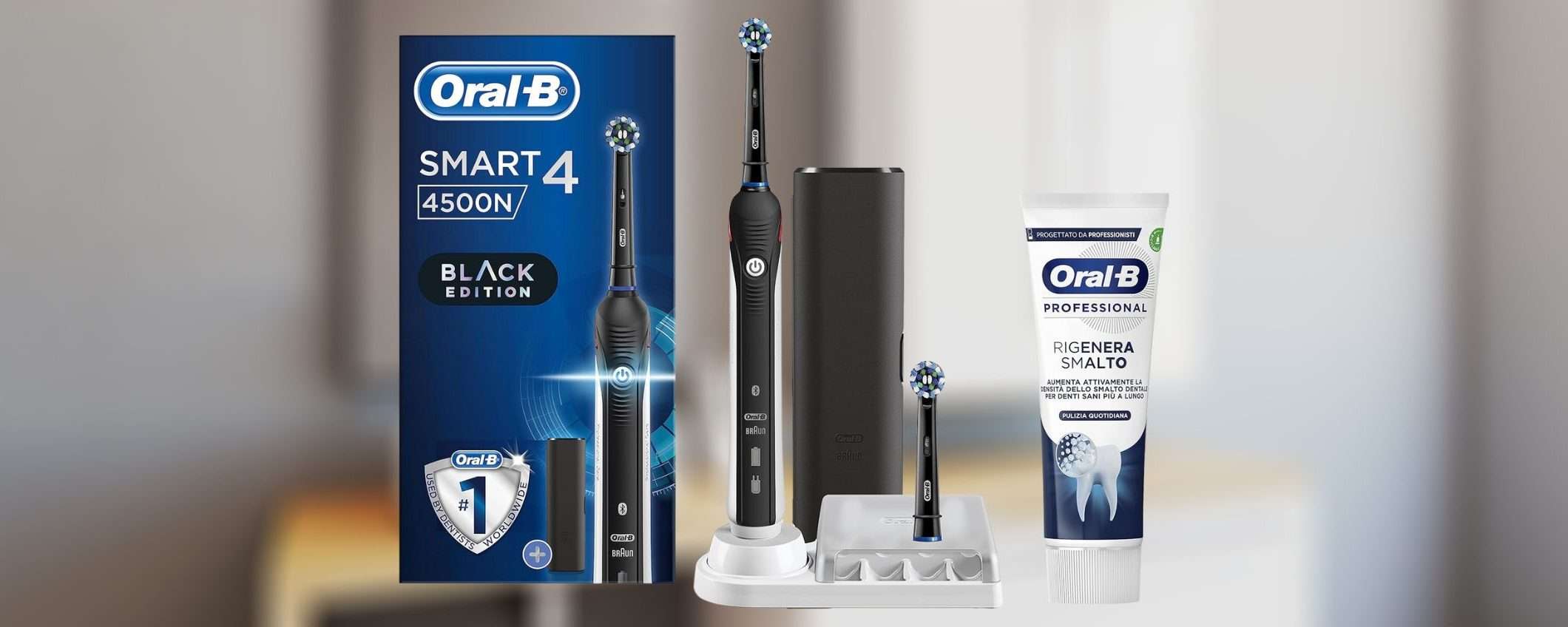 Spazzolino elettrico Oral-B a 49,99€ (da 108€): sconto SHOCK del 54% Spazzolino elettrico Oral-B a 49,99€ (da 108€): sconto SHOCK del 54%