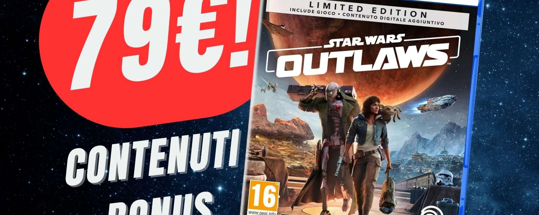PREORDINA Star Wars Outlaws in edizione limitata su Amazon! PREORDINA Star Wars Outlaws in edizione limitata su Amazon!
