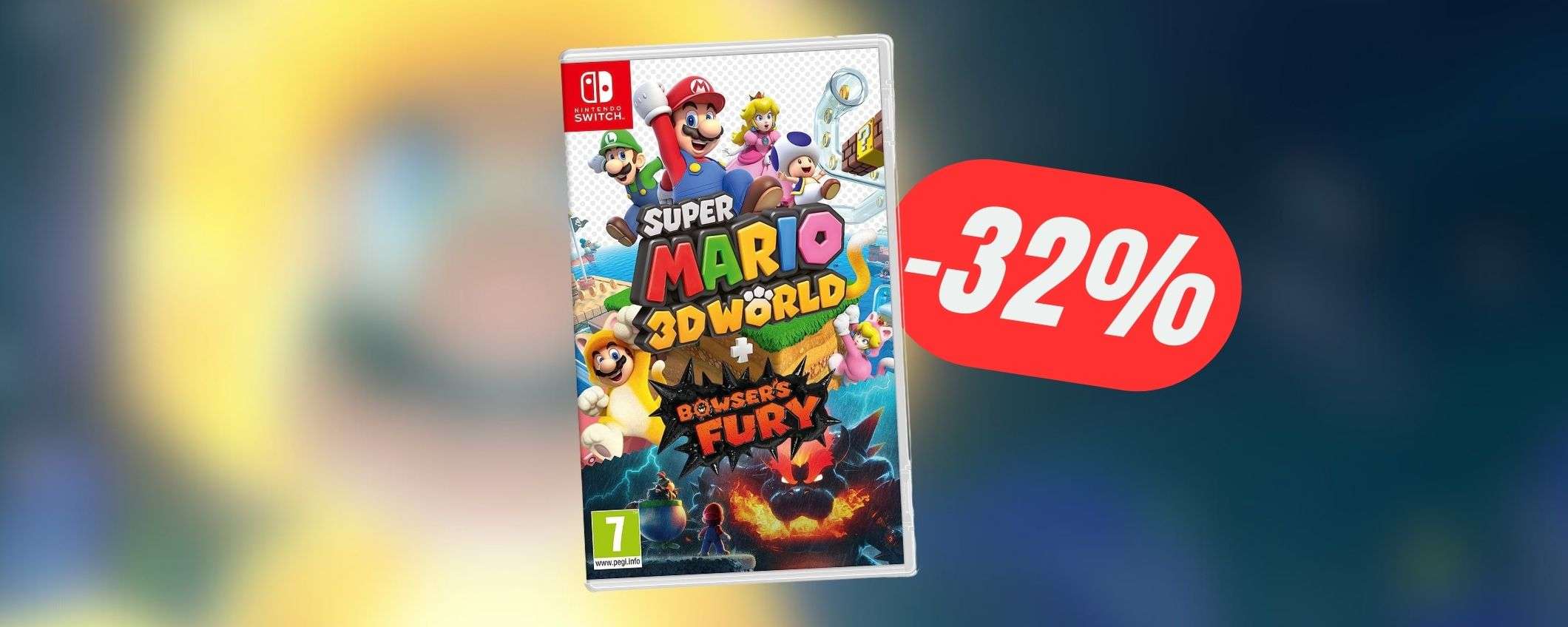 2 giochi di Super Mario per Nintendo Switch a 40€: è la FOLLIA di Amazon!