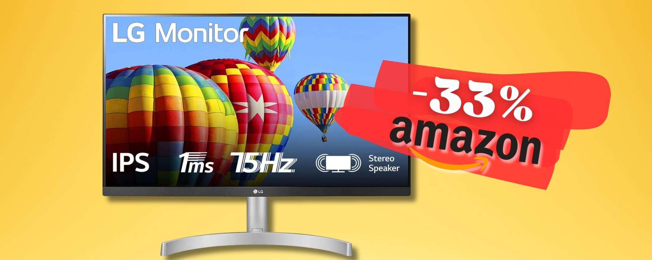 Meno di 150€ per il Monitor 27 Meno di 150€ per il Monitor 27