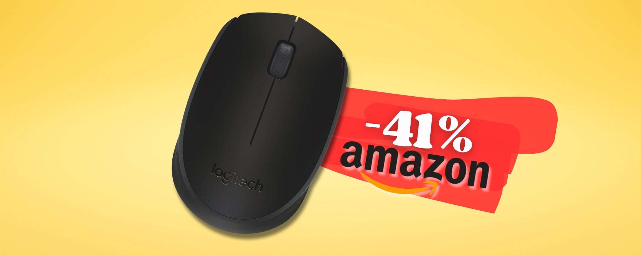 Logitech M171 è il mouse wireless a meno di 10€ da comprare SUBITO Logitech M171 è il mouse wireless a meno di 10€ da comprare SUBITO