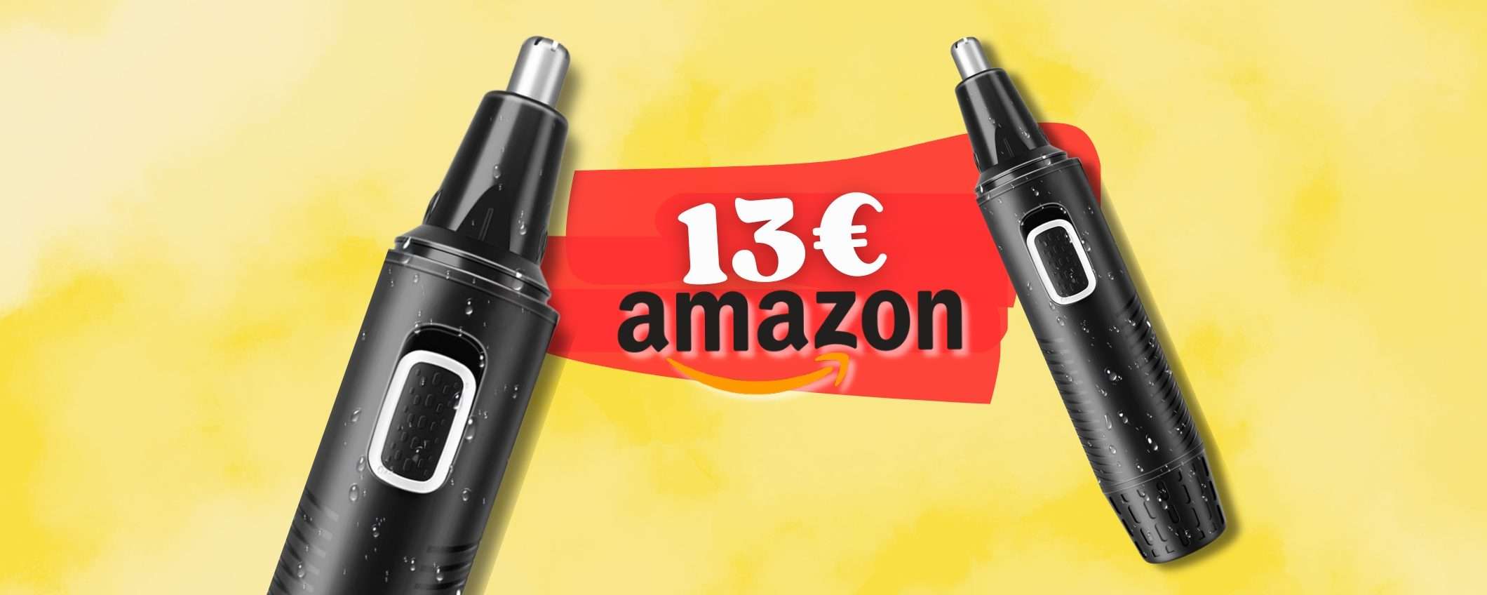 Peli di troppo? 13€ per eliminarli da naso, orecchie con una passata Peli di troppo? 13€ per eliminarli da naso, orecchie con una passata