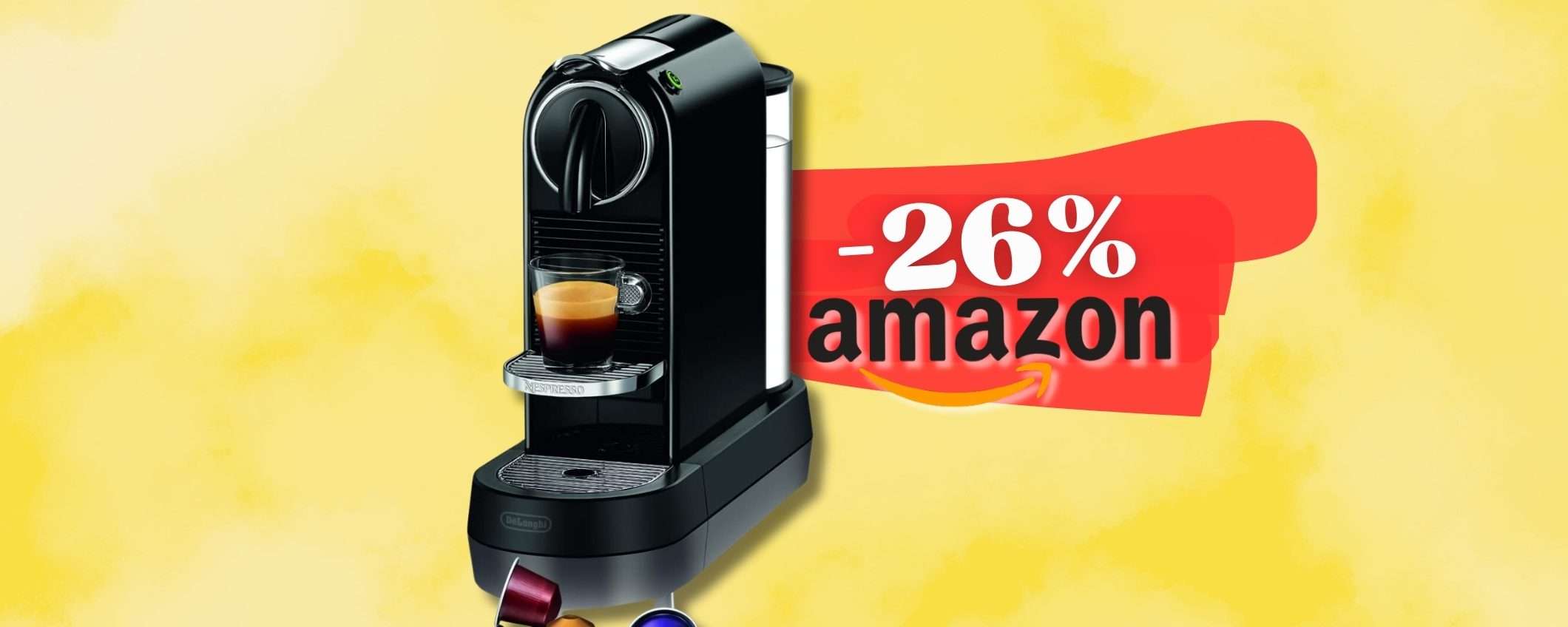 Nespresso Citiz è la macchinetta per un caffè che sa di BAR a casa (-26%) Nespresso Citiz è la macchinetta per un caffè che sa di BAR a casa (-26%)