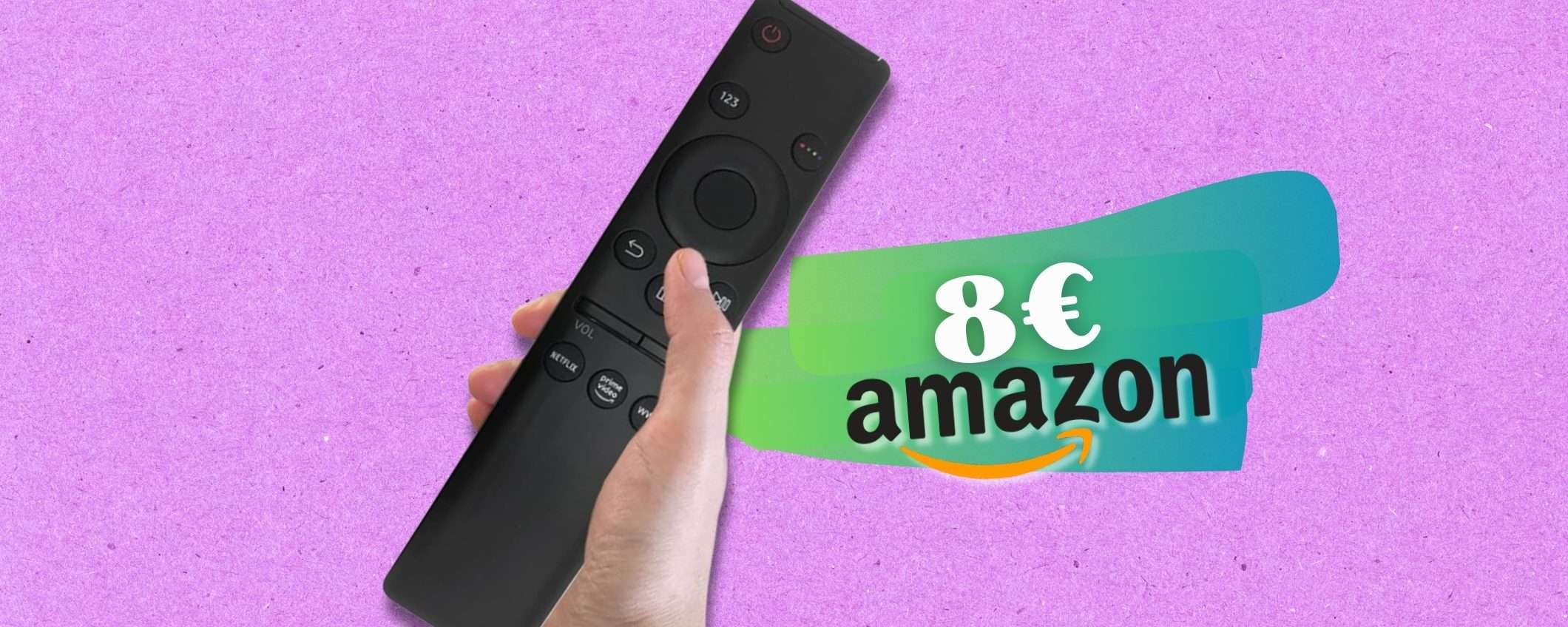Telecomando UNIVERSALE per televisori Samsung: essenziale ma TOP Telecomando UNIVERSALE per televisori Samsung: essenziale ma TOP
