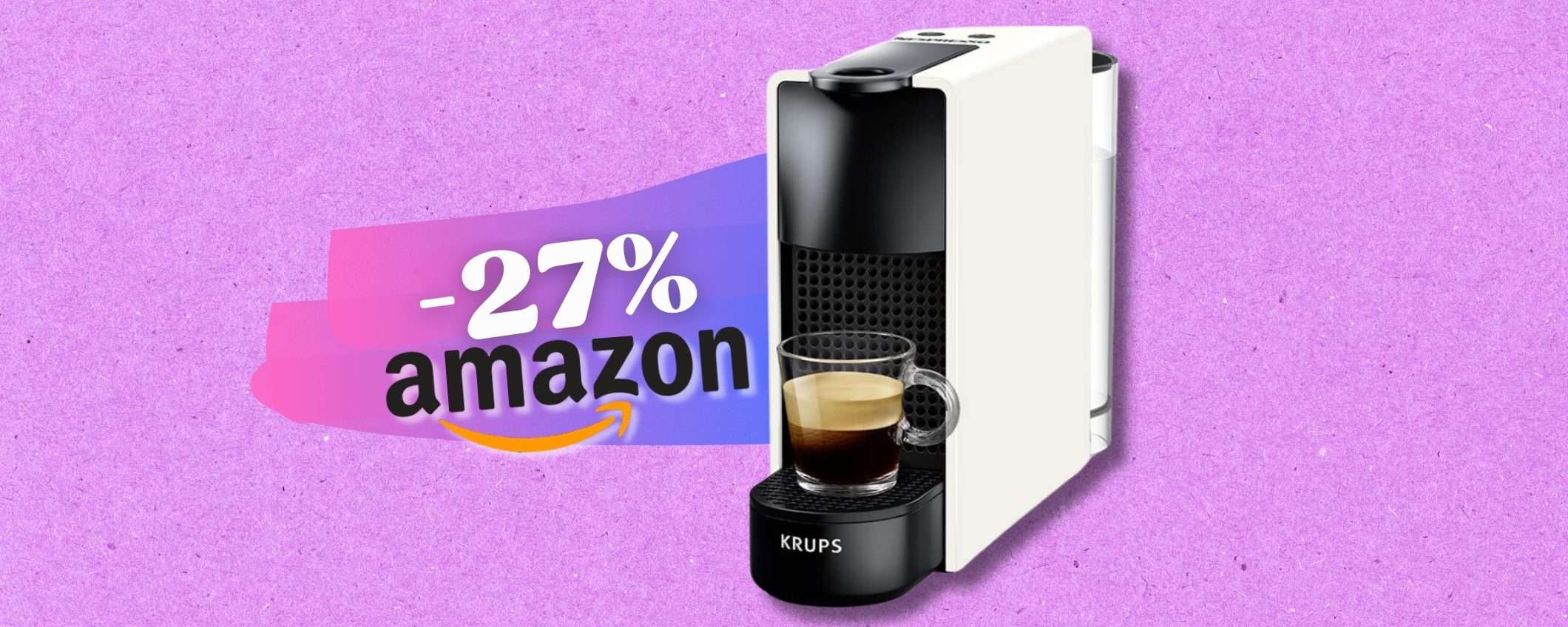 Nespresso Essenza Mini: dimensioni compatte ma gusto da BAR, sconto TOP Nespresso Essenza Mini: dimensioni compatte ma gusto da BAR, sconto TOP