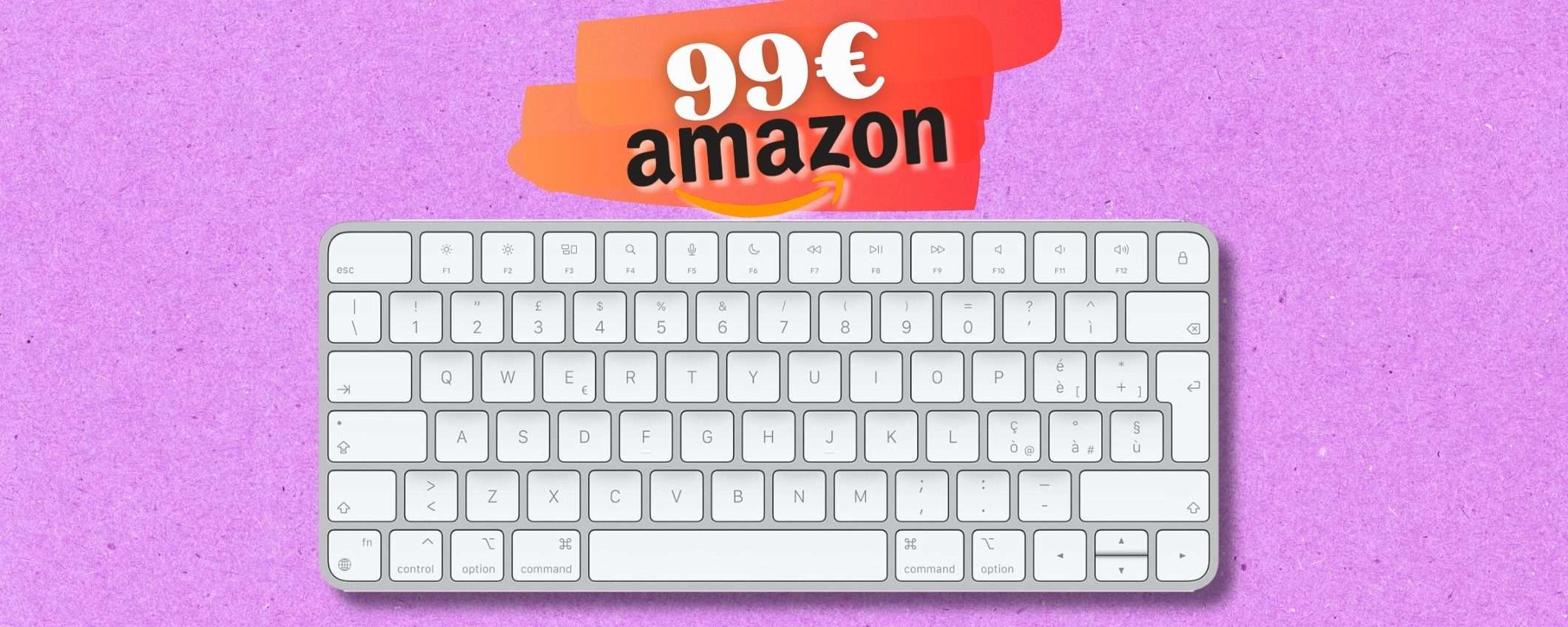 Apple Magic Keyboard per un setup COMPLETO, versione italiana (99€) Apple Magic Keyboard per un setup COMPLETO, versione italiana (99€)
