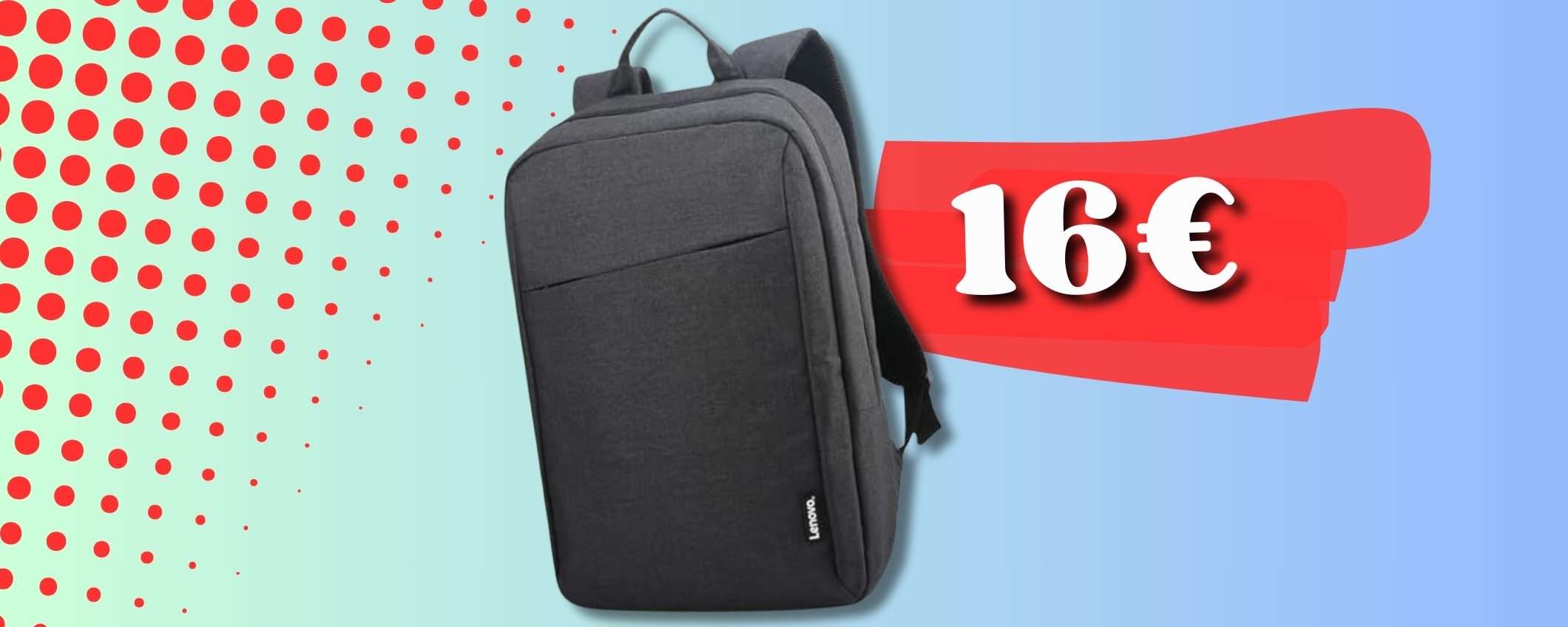 Porta a spasso il computer con questo ZAINO di Lenovo a soli 16€ Porta a spasso il computer con questo ZAINO di Lenovo a soli 16€