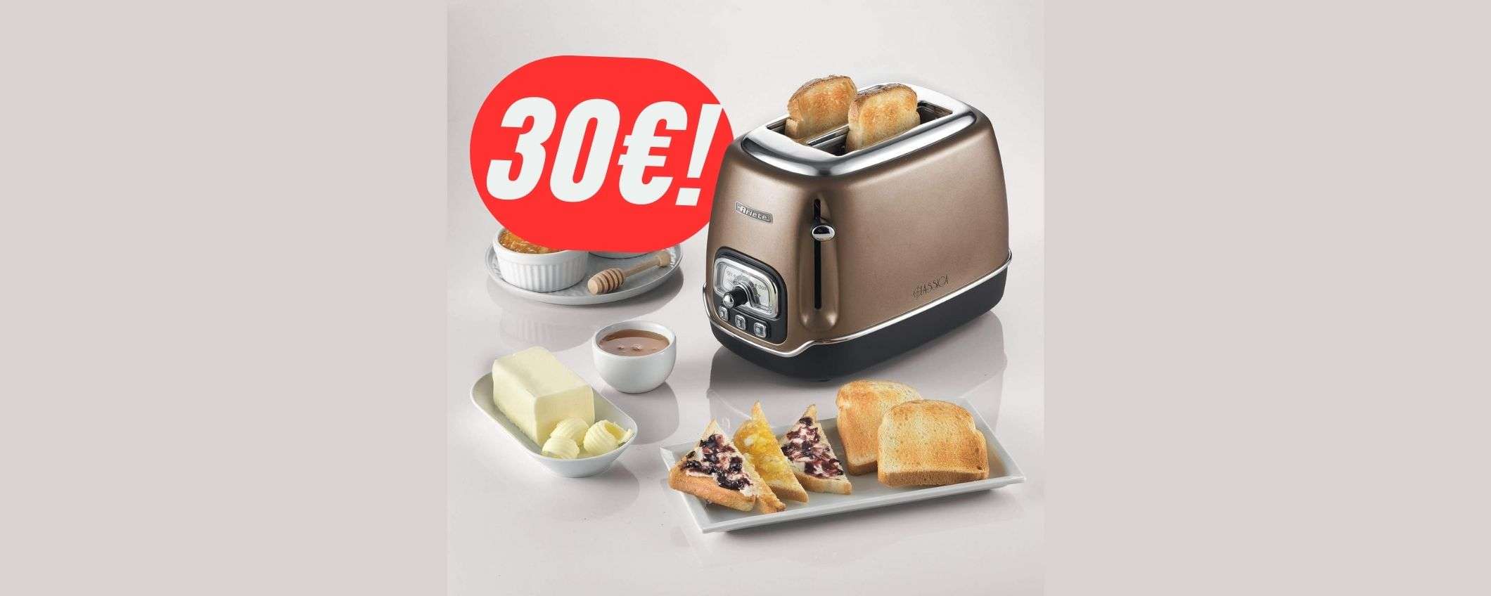 Prepara fette di pane perfette grazie al TOSTAPANE Ariete (a solo 30€!)