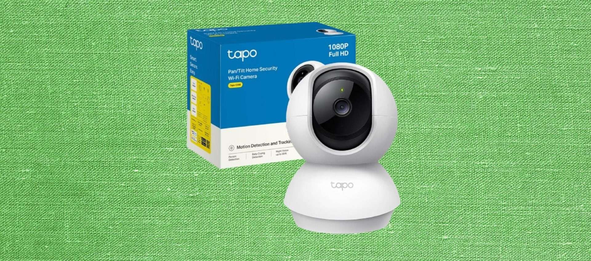 Tapo C200, telecamera di sicurezza ad un prezzo wow: tua a 25,99€