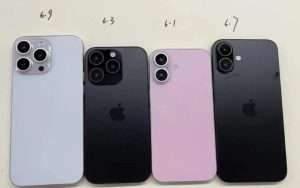 iPhone 16 line-up