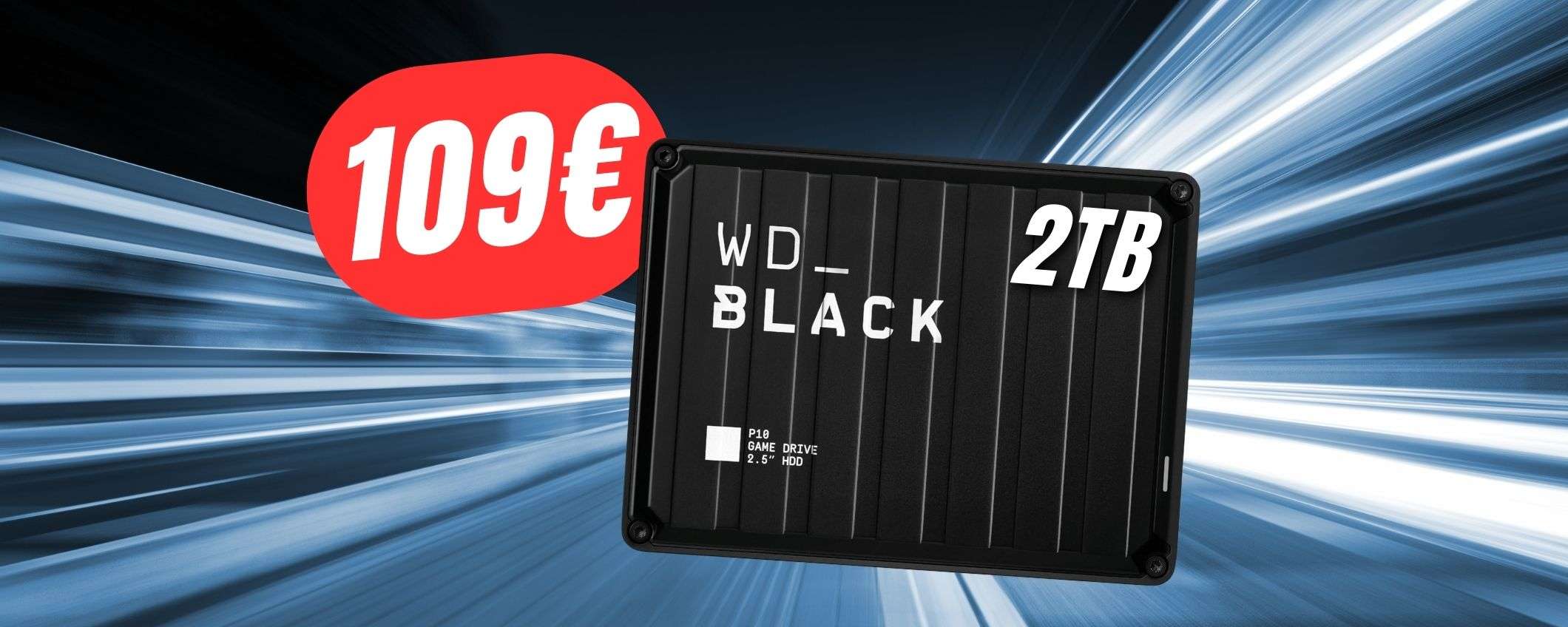 Con questo HARD DISK potrai archiviare 125 giochi (e costa solo 109€) Con questo HARD DISK potrai archiviare 125 giochi (e costa solo 109€)