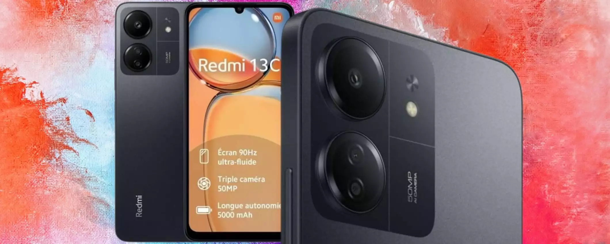 Xiaomi Redmi 13C a 107€ è da BRIVIDI: 8/256GB, display 90Hz, 5000 mAh e 50MP