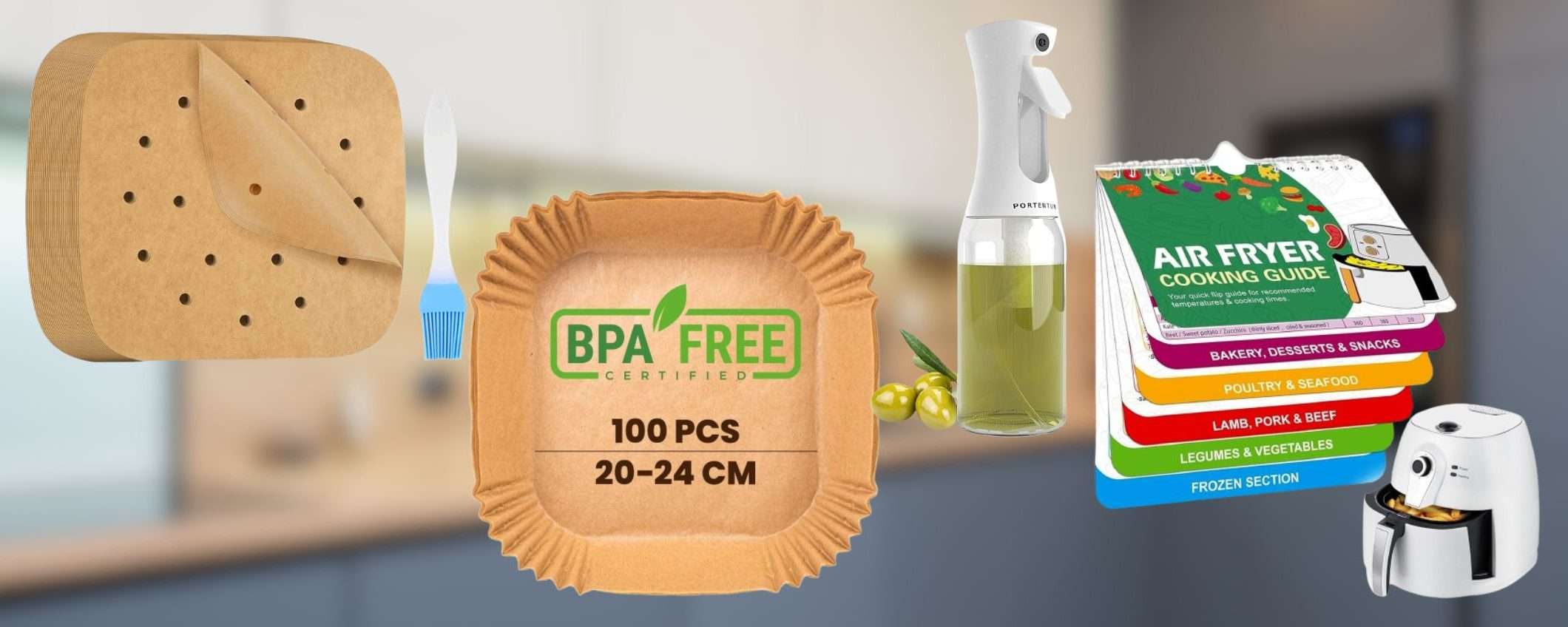 Friggitrice ad aria per FURBI: 5 accessori INDISPENSABILI a meno di 10€