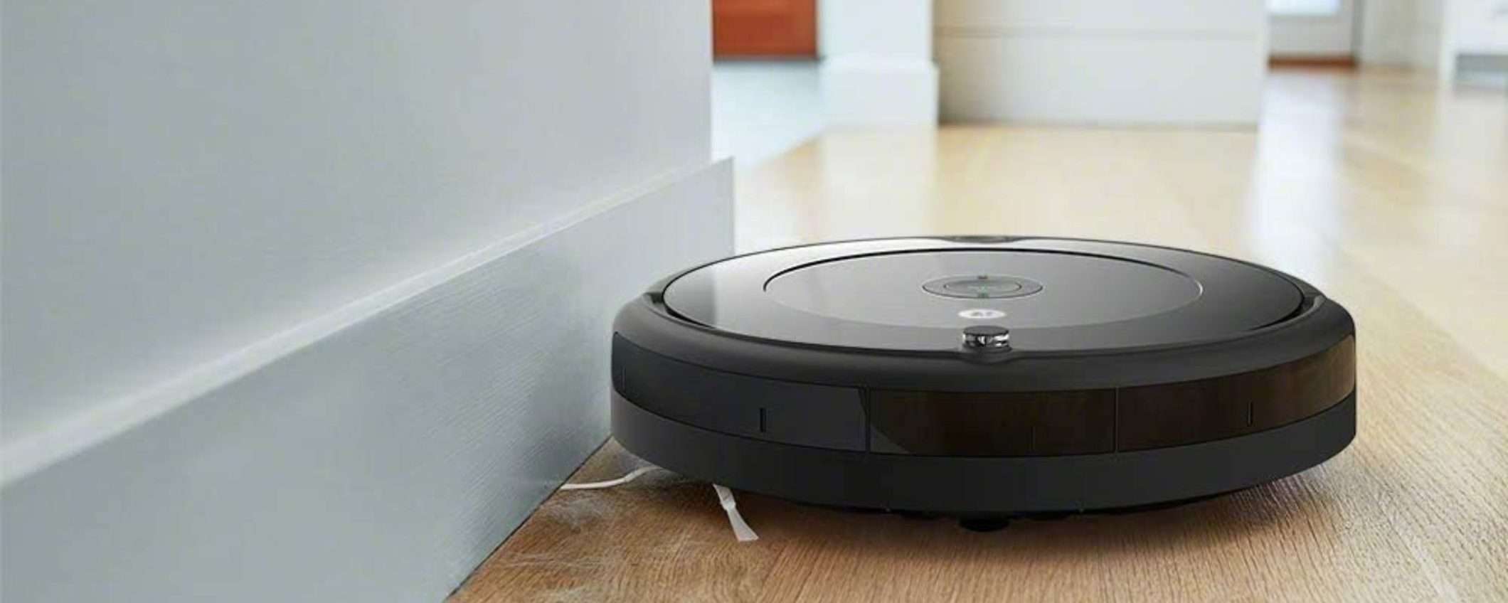 APPENA 199€ su Amazon per il robot aspirapolvere iRobot Roomba 692: giù del 33%