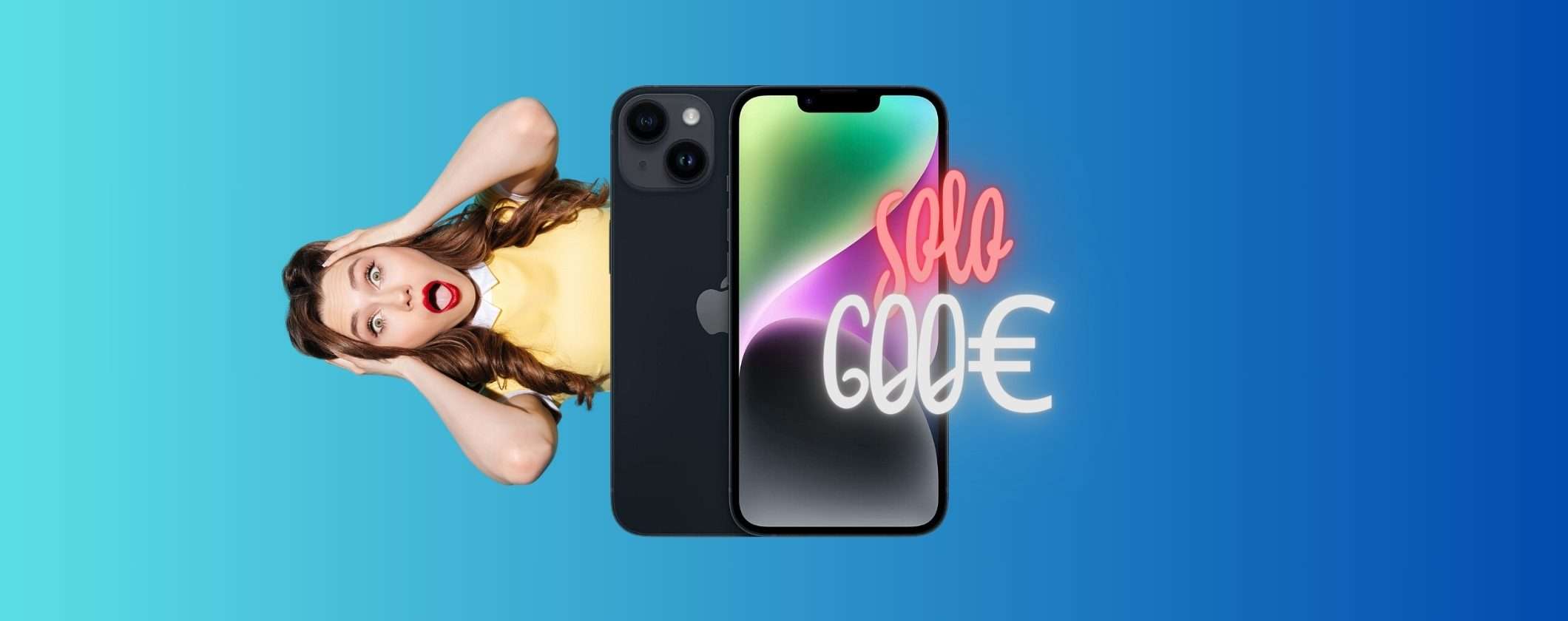 Apple iPhone 14 è tuo con circa 600€: il REGALO di eBay Apple iPhone 14 è tuo con circa 600€: il REGALO di eBay
