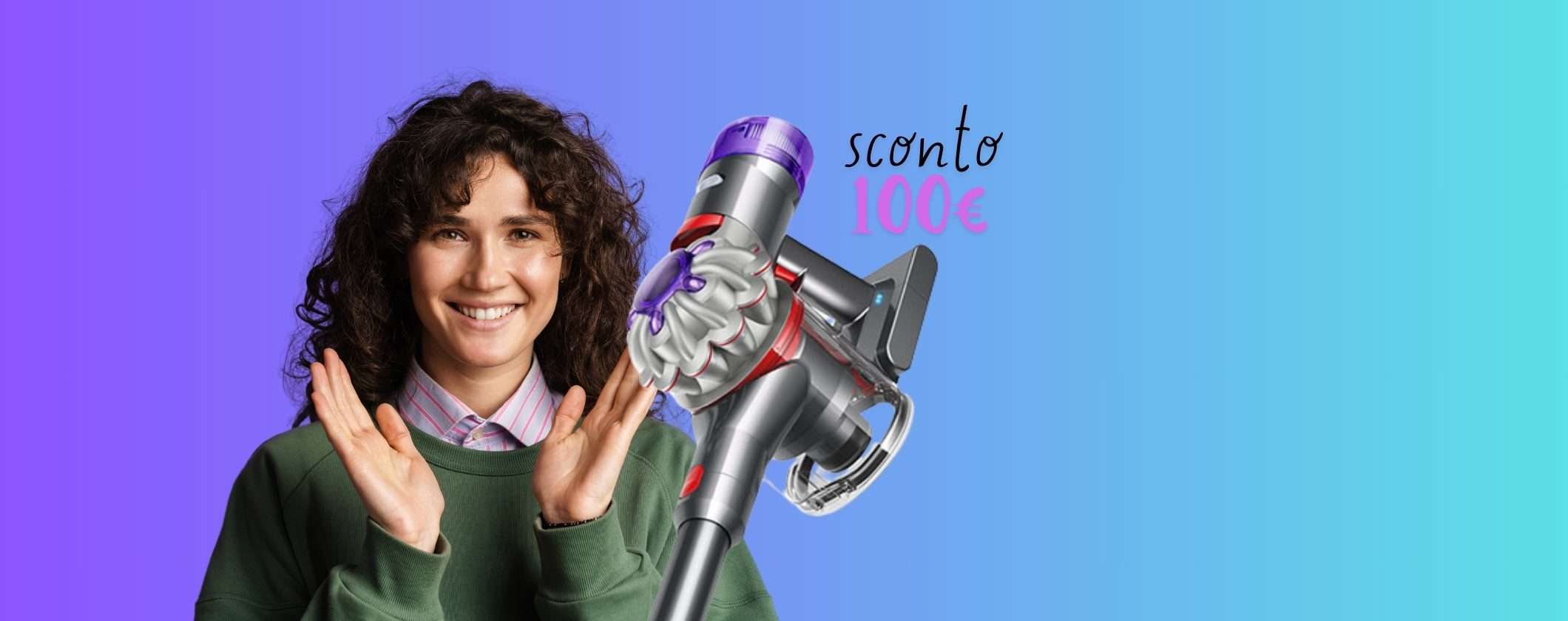 Aspirapolvere Dyson V8 con 100€ di SCONTO su eBay Aspirapolvere Dyson V8 con 100€ di SCONTO su eBay