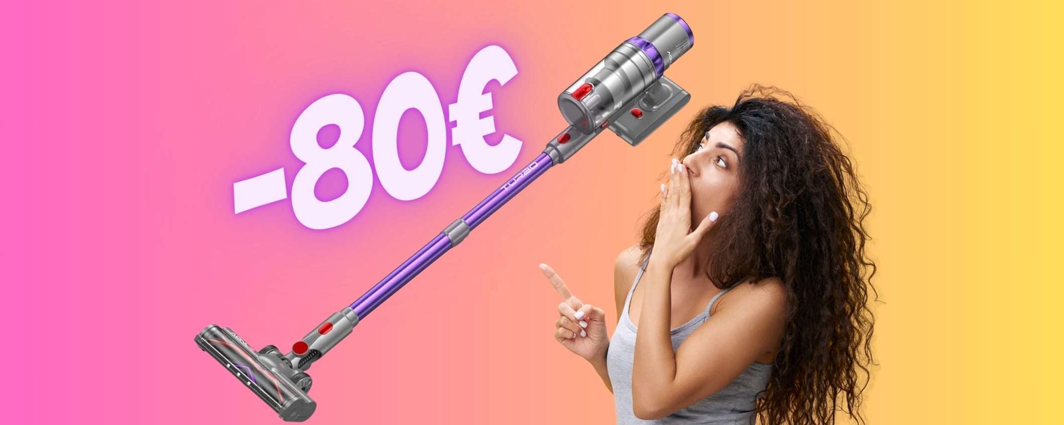 Aspirapolvere senza fili POTENTISSIMO a PREZZO sgretolato (-80€) Aspirapolvere senza fili POTENTISSIMO a PREZZO sgretolato (-80€)