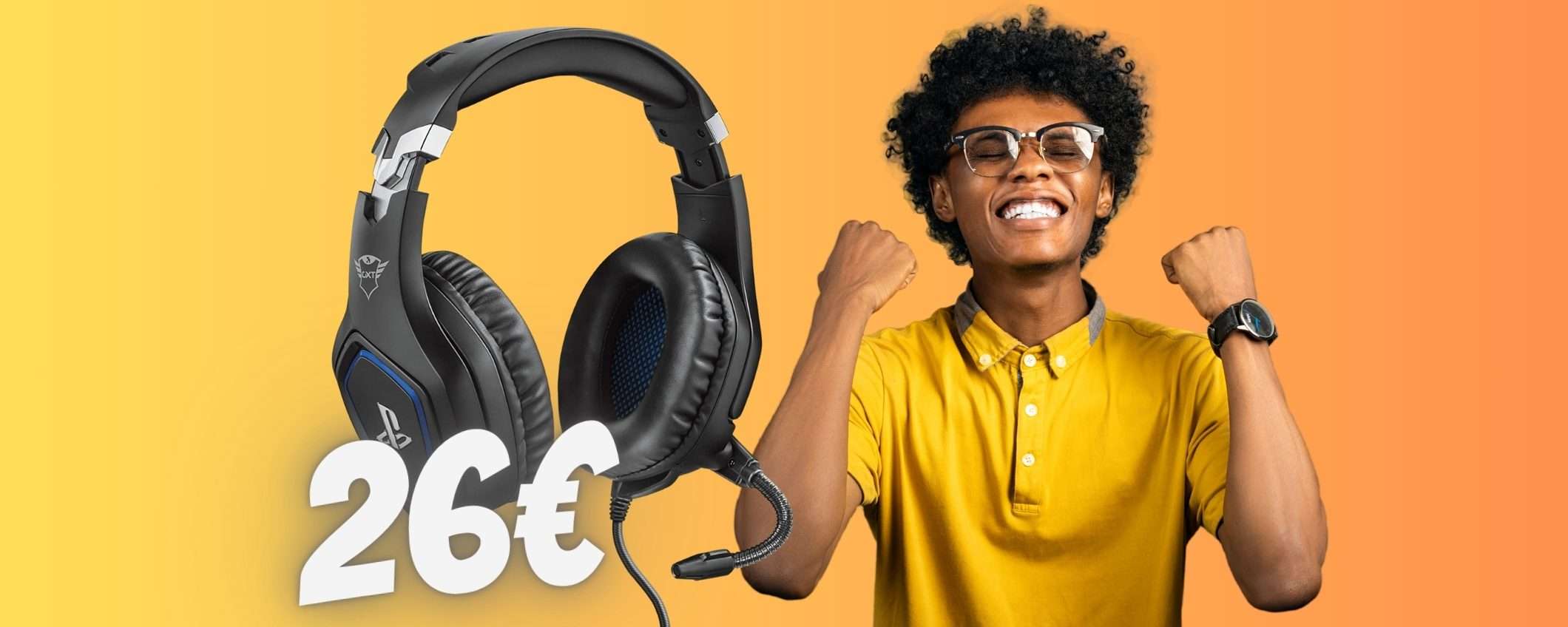 Audio SUPER e PREZZO MINI con le cuffie da gaming Trust GXT 488 Forze Audio SUPER e PREZZO MINI con le cuffie da gaming Trust GXT 488 Forze