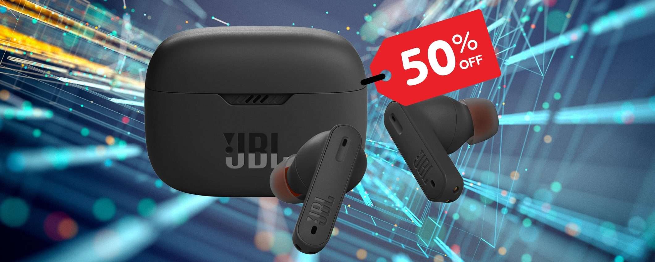Auricolari wireless JBL TUNE 230NC TWS a METÀ PREZZO su Amazon Auricolari wireless JBL TUNE 230NC TWS a METÀ PREZZO su Amazon