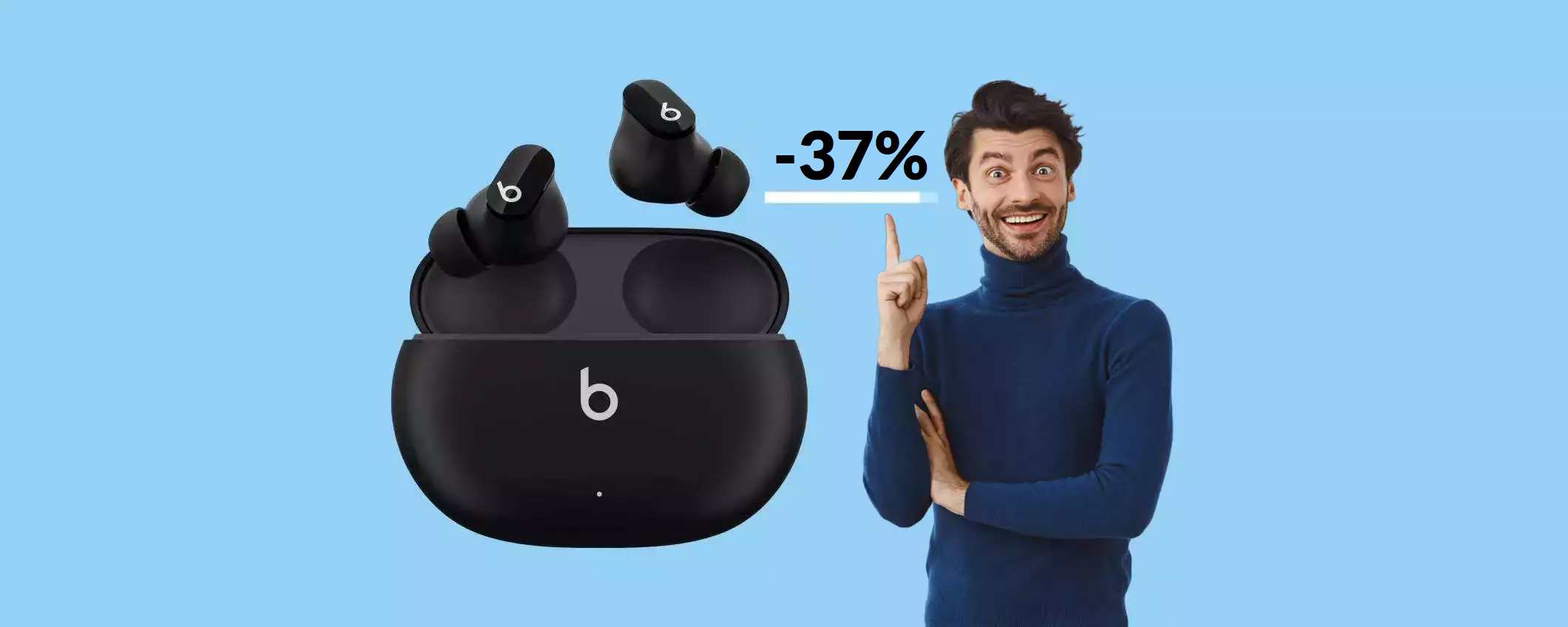 Auricolari Beats dal suono portentoso: costano pochissimo (-70€)