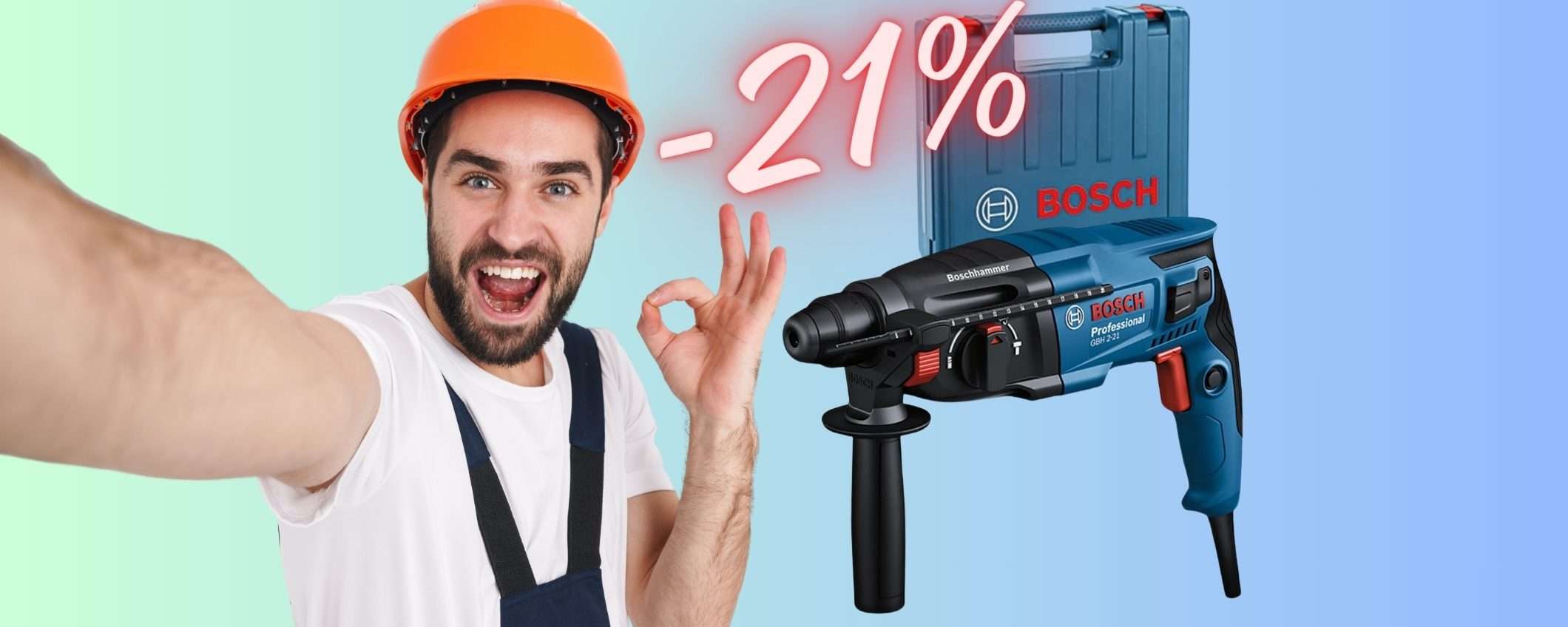 Bosch: trapano a percussione, martello super versatile a OTTIMO PREZZO Bosch: trapano a percussione, martello super versatile a OTTIMO PREZZO