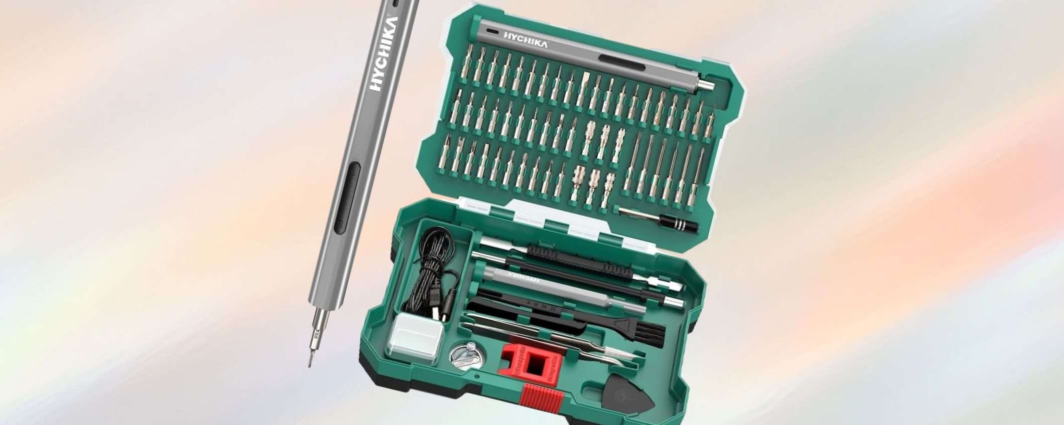 Cacciavite elettrico ricaricabile: kit 67 in 1 a prezzo BOMBA su Amazon (24,19€) Cacciavite elettrico ricaricabile: kit 67 in 1 a prezzo BOMBA su Amazon (24,19€)