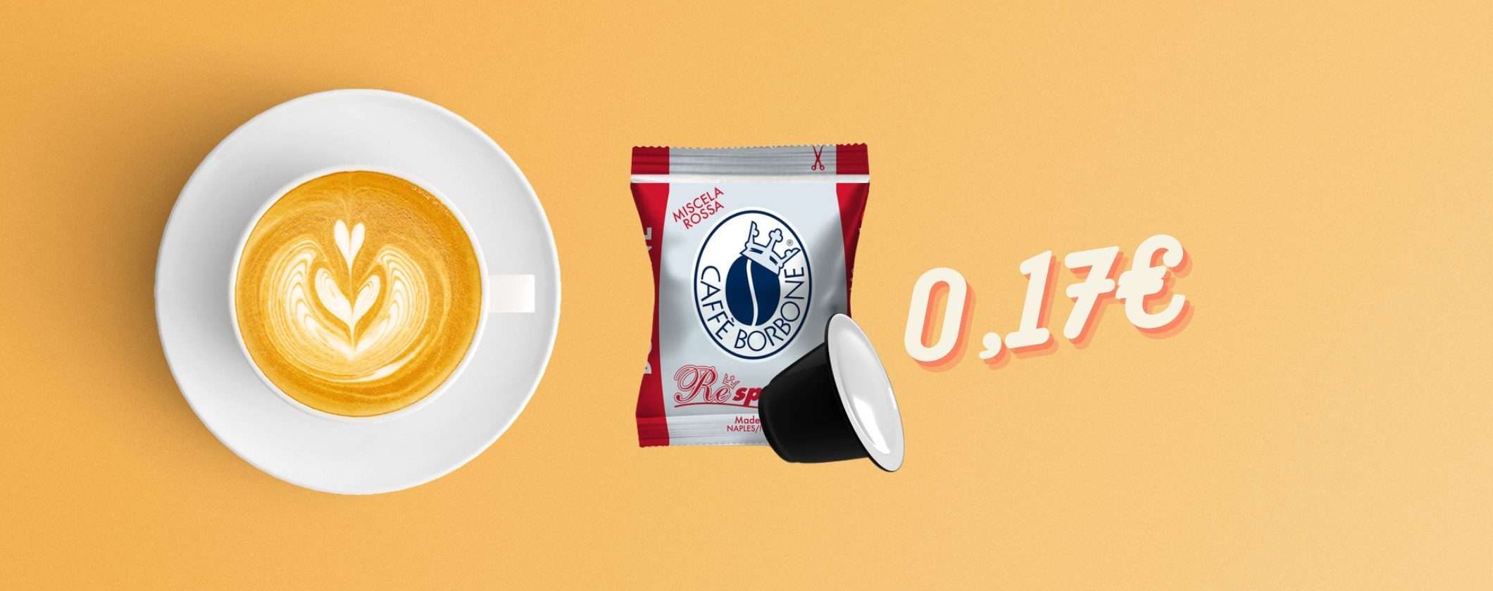 Capsule Caffè Borbone Nespresso: solo 17 CENTESIMI a unità su eBay Capsule Caffè Borbone Nespresso: solo 17 CENTESIMI a unità su eBay