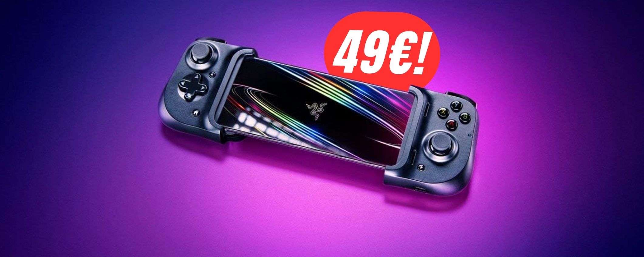 PREZZO FOLLE per il controller per smartphone di Razer: solo 49€! PREZZO FOLLE per il controller per smartphone di Razer: solo 49€!