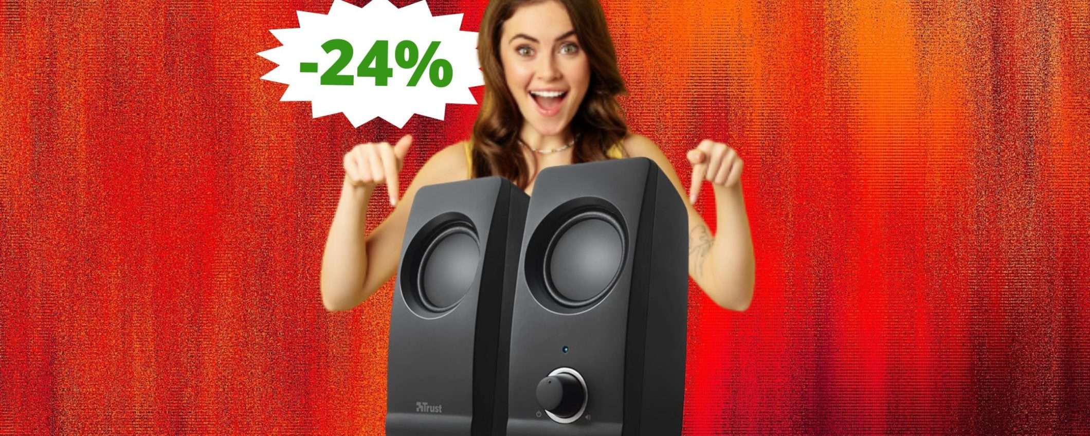 Casse PC Trust Remo: IRRESISTIBILI con il 24% di sconto Casse PC Trust Remo: IRRESISTIBILI con il 24% di sconto
