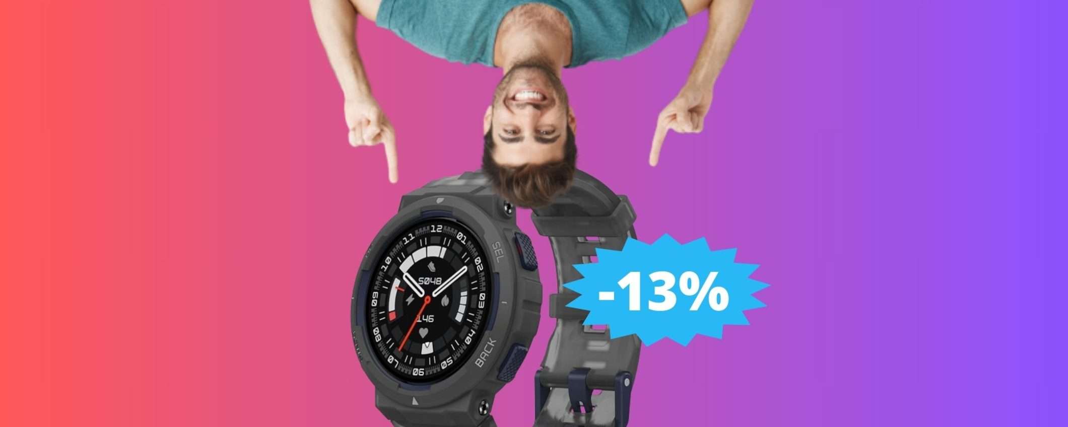 Amazfit Active Edge: sconto INTERESSANTE del 13% su Amazon