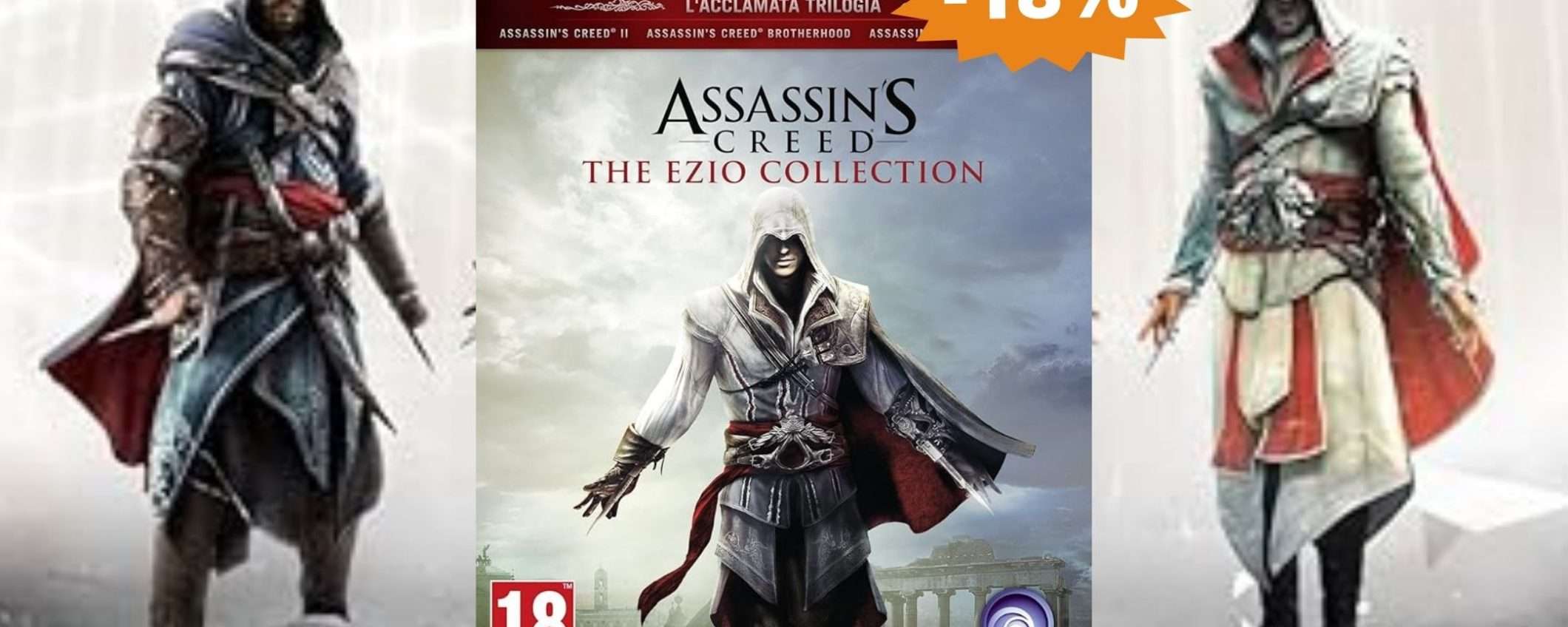 Assassin's Creed The Ezio Collection Xbox: SUPER sconto del 18% Assassin's Creed The Ezio Collection Xbox: SUPER sconto del 18%