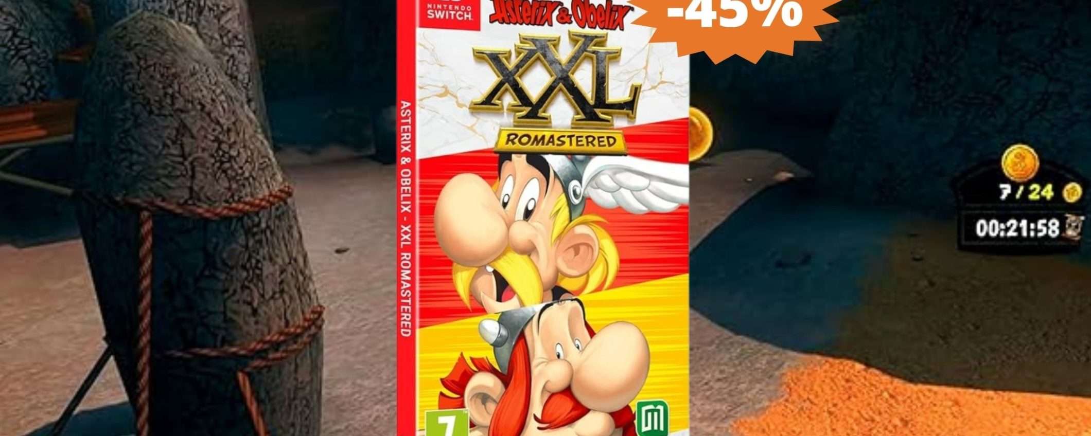Asterix XXL Romastered per Switch: sconto EPICO del 45%