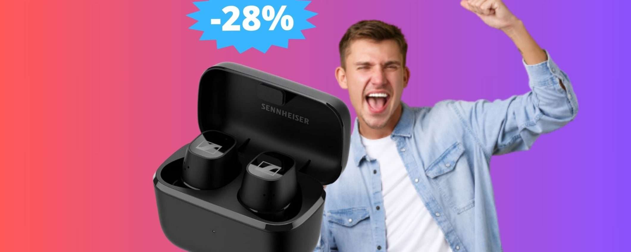 Auricolari Sennheiser CX Plus: qualità PREMIUM in MEGA sconto Auricolari Sennheiser CX Plus: qualità PREMIUM in MEGA sconto