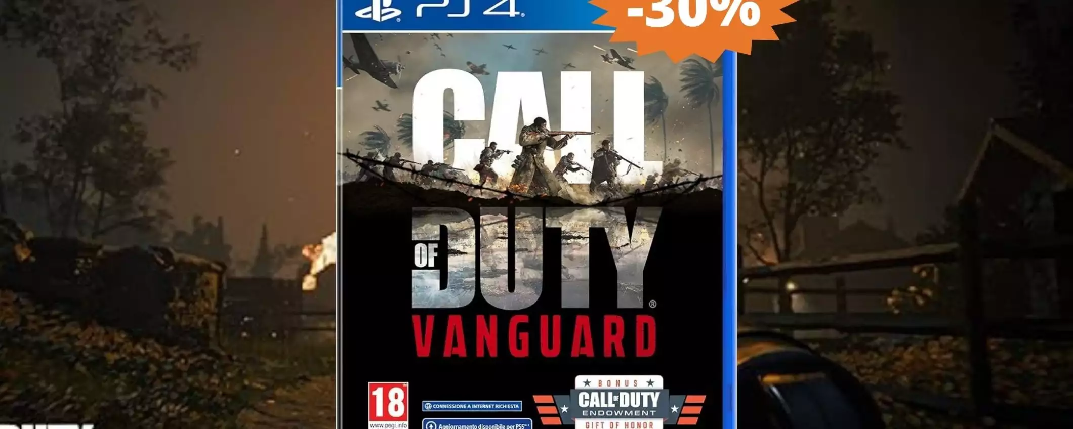 Call of Duty Vanguard per PS4: MEGA sconto del 30% su Amazon
