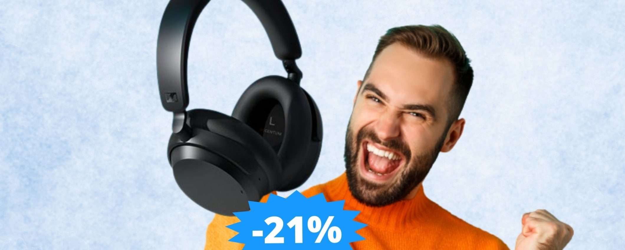 Cuffie Sennheiser ACCENTUM: sconto IMPERDIBILE del 21%