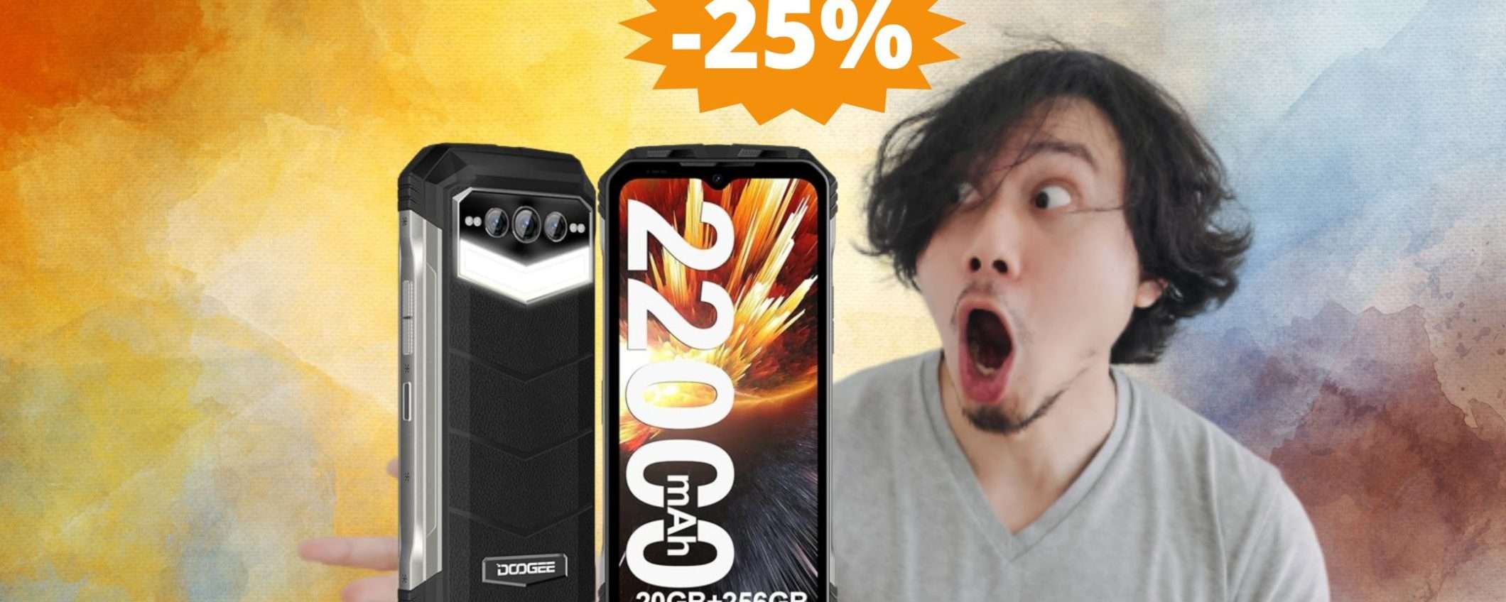 DOOGEE S100 PRO: MEGA risparmio di 100 euro su Amazon DOOGEE S100 PRO: MEGA risparmio di 100 euro su Amazon