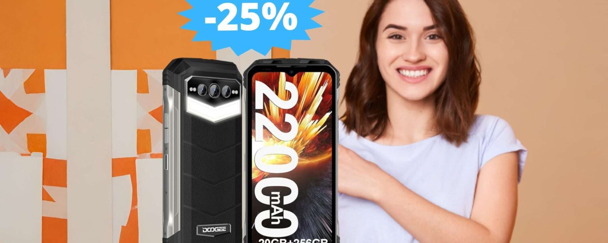 DOOGEE S100PRO: indistruttibile e in MEGA sconto del 25% DOOGEE S100PRO: indistruttibile e in MEGA sconto del 25%