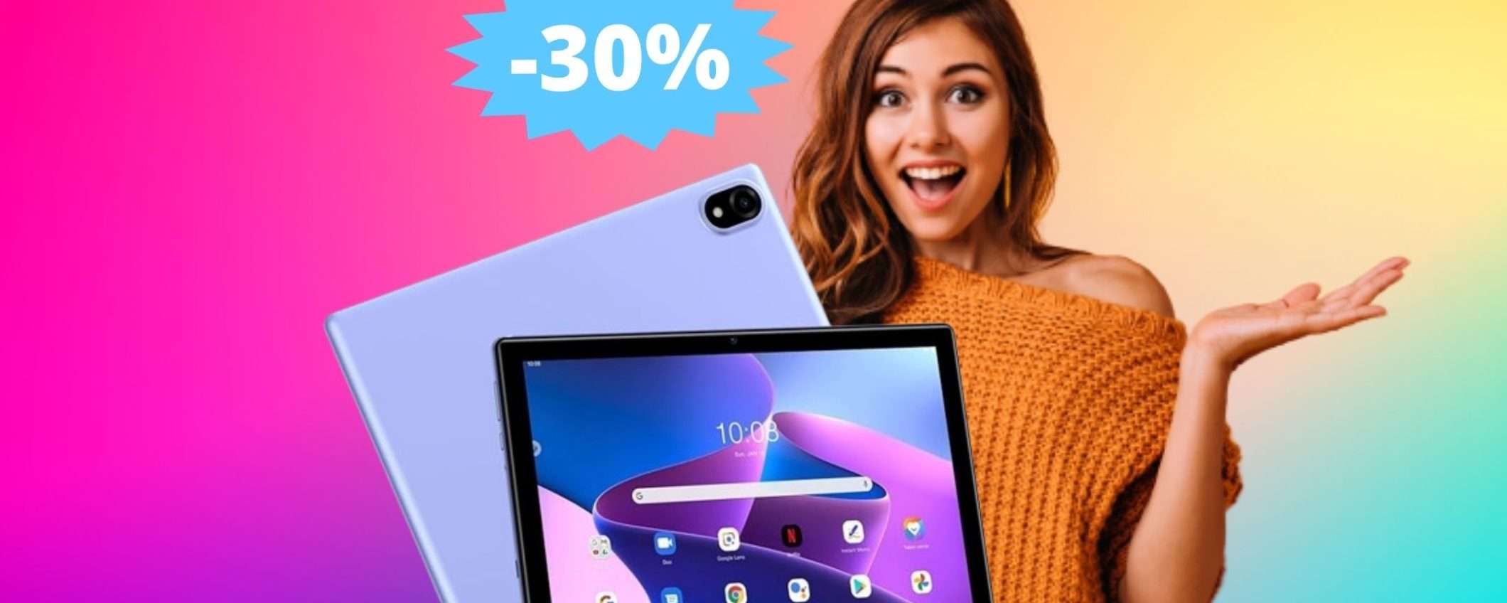 Tablet DOOGEE U10: moderno, affidabile e in MEGA sconto del 30%